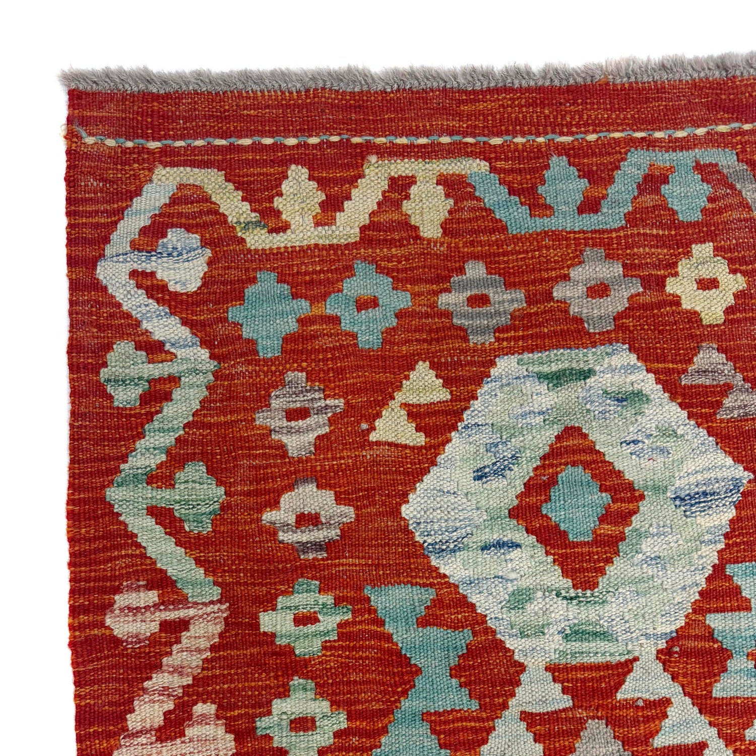 Vegetable Kilim Runner 2' 1" x 5' 2" (ft)- No. R38660