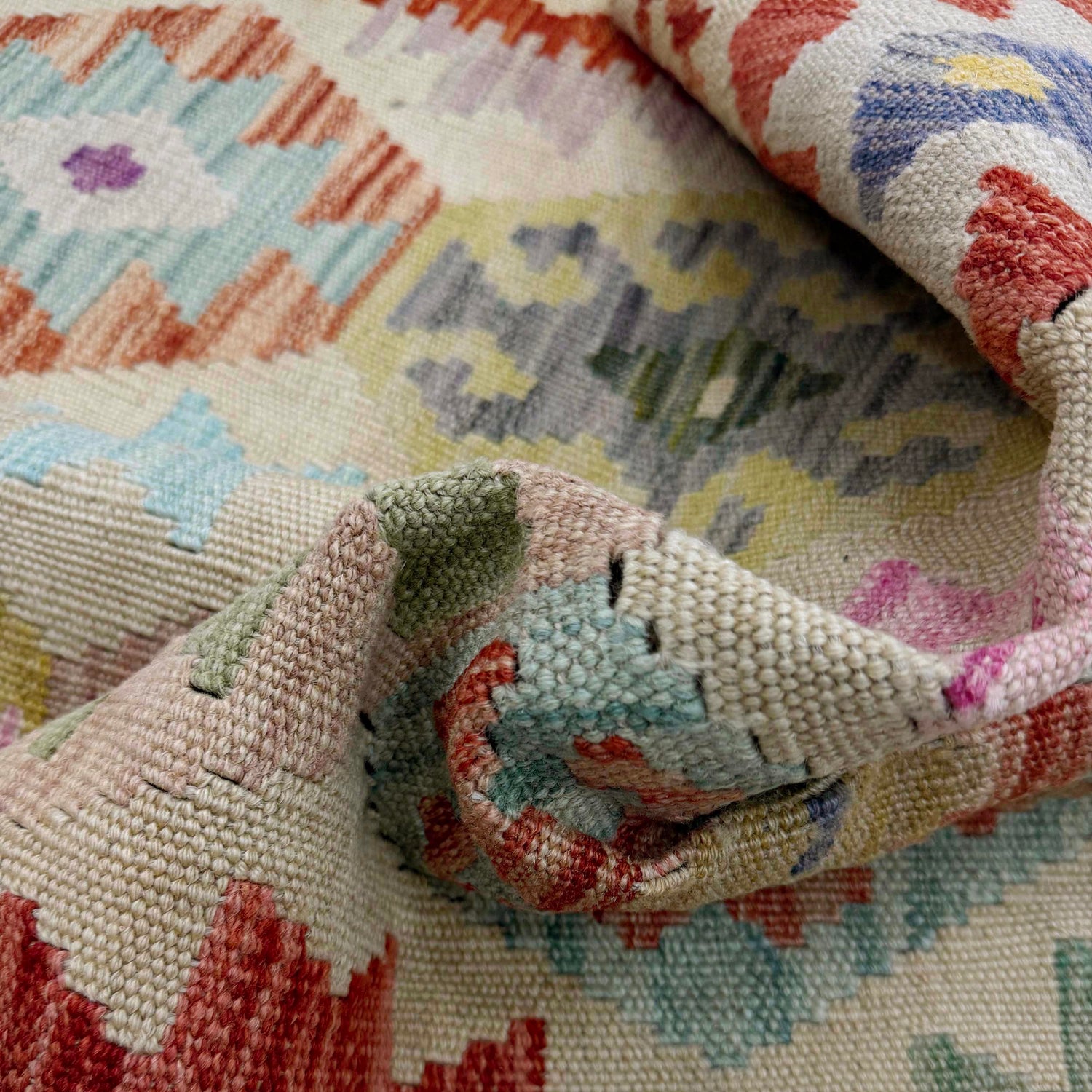 Vegetable Kilim Runner 2' 5" x 7' 1" (ft)- No. R38664