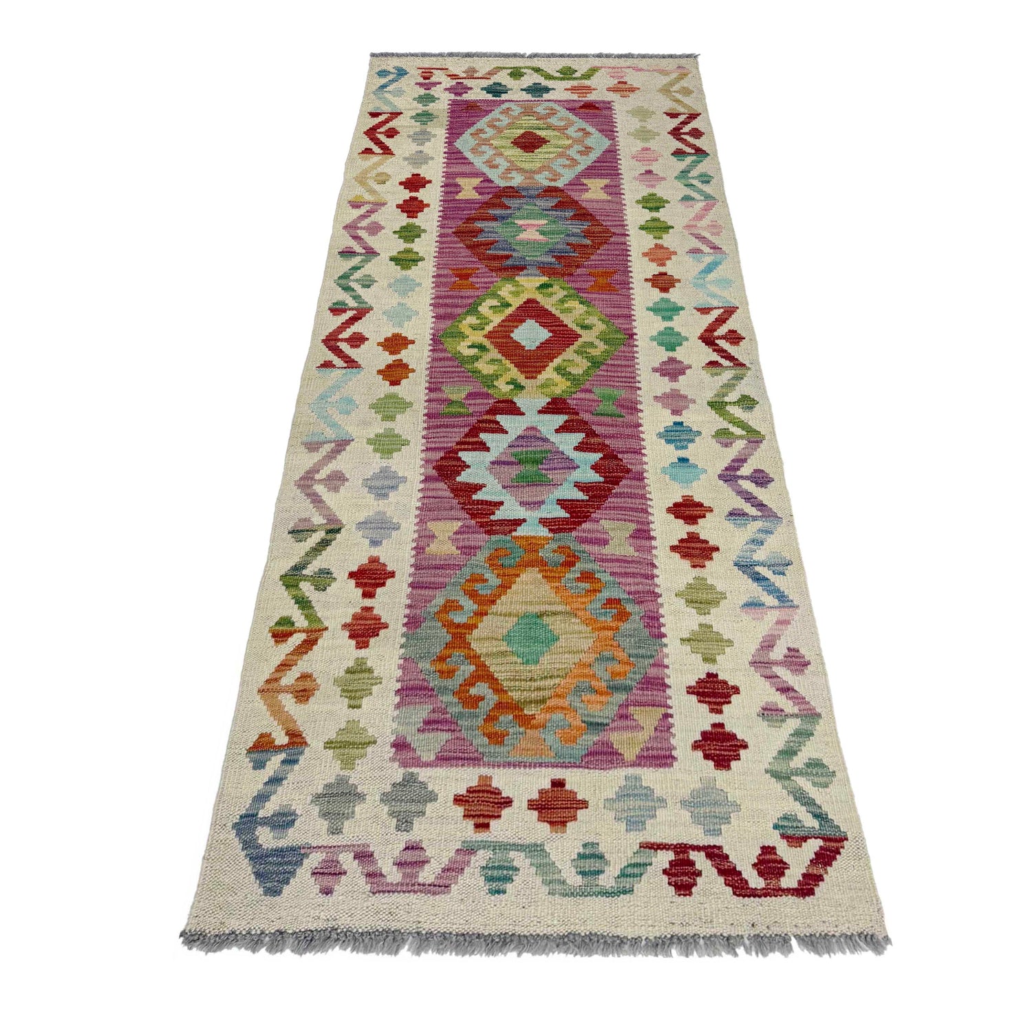 Vegetable Kelim Runner 2' 5" x 5' 9" (ft)- No. R38665