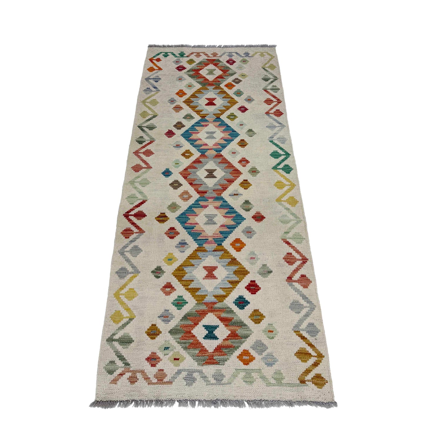 Vegetable Kilim Runner 2' 2" x 5' 11" (ft)- No. R38669