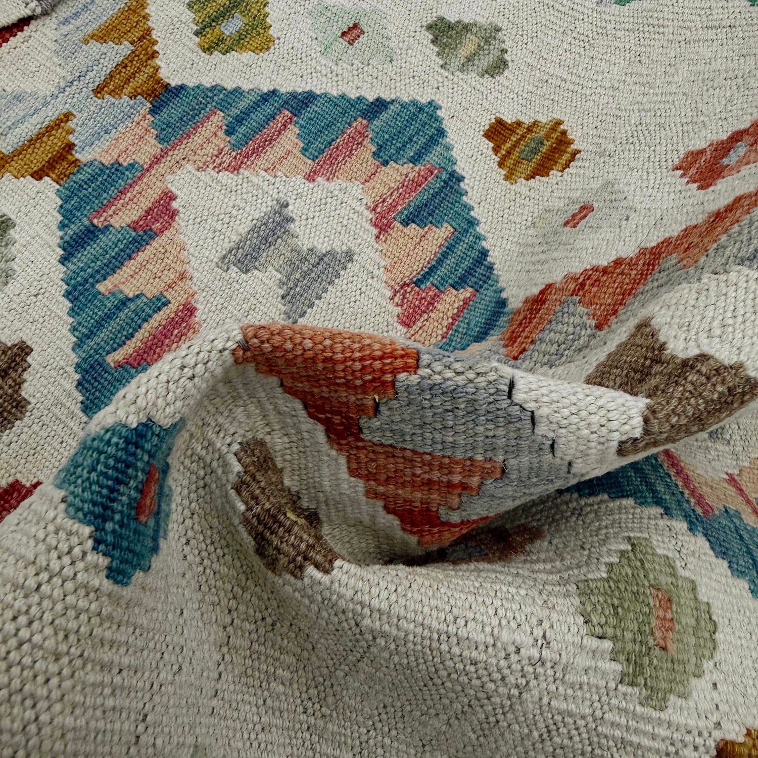 Vegetable Kilim Runner 2' 2" x 5' 11" (ft)- No. R38669