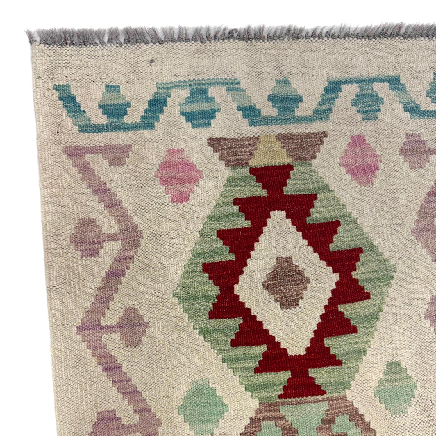 Vegetable Kelim Runner 1' 11" x 5' 6" (ft)- No. R38671