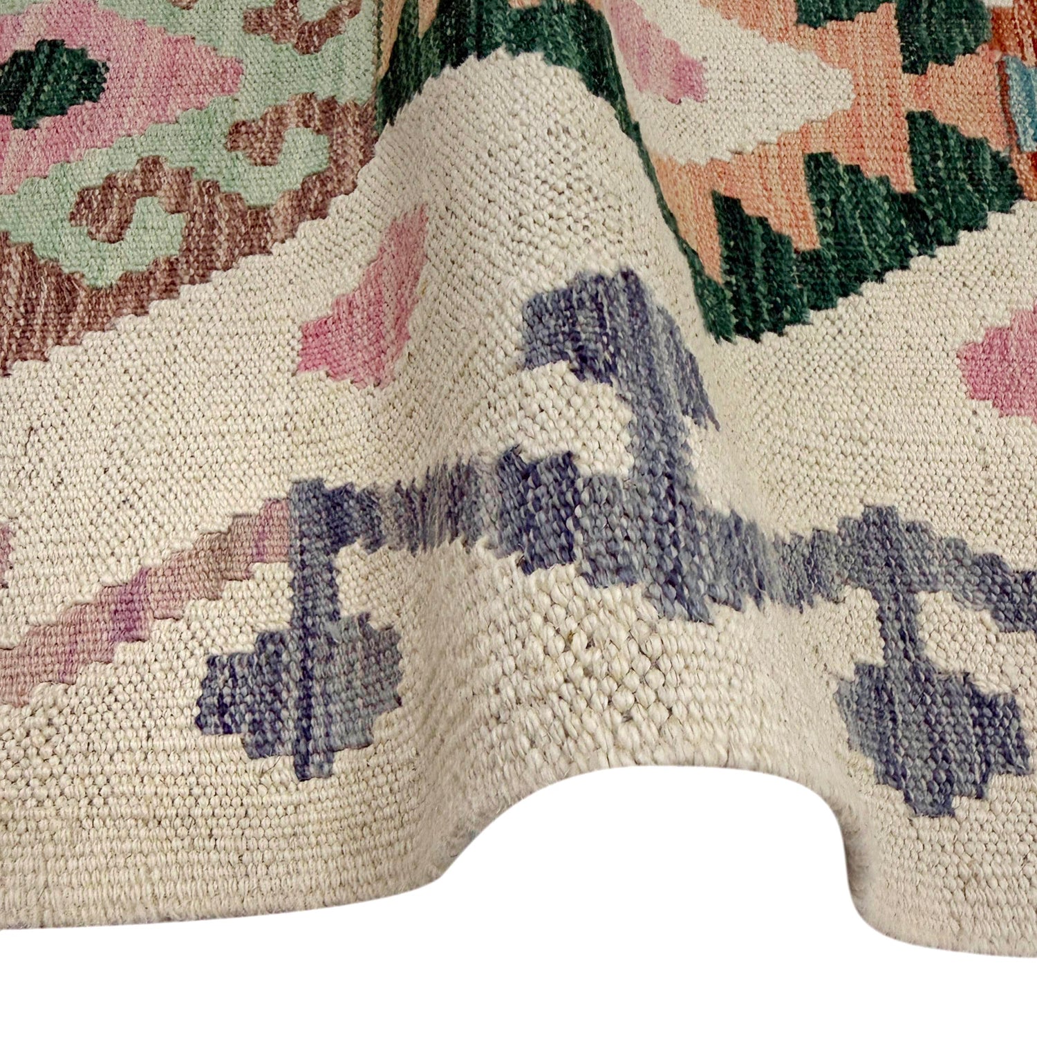 Vegetable Kelim Runner 1' 11" x 5' 6" (ft)- No. R38671