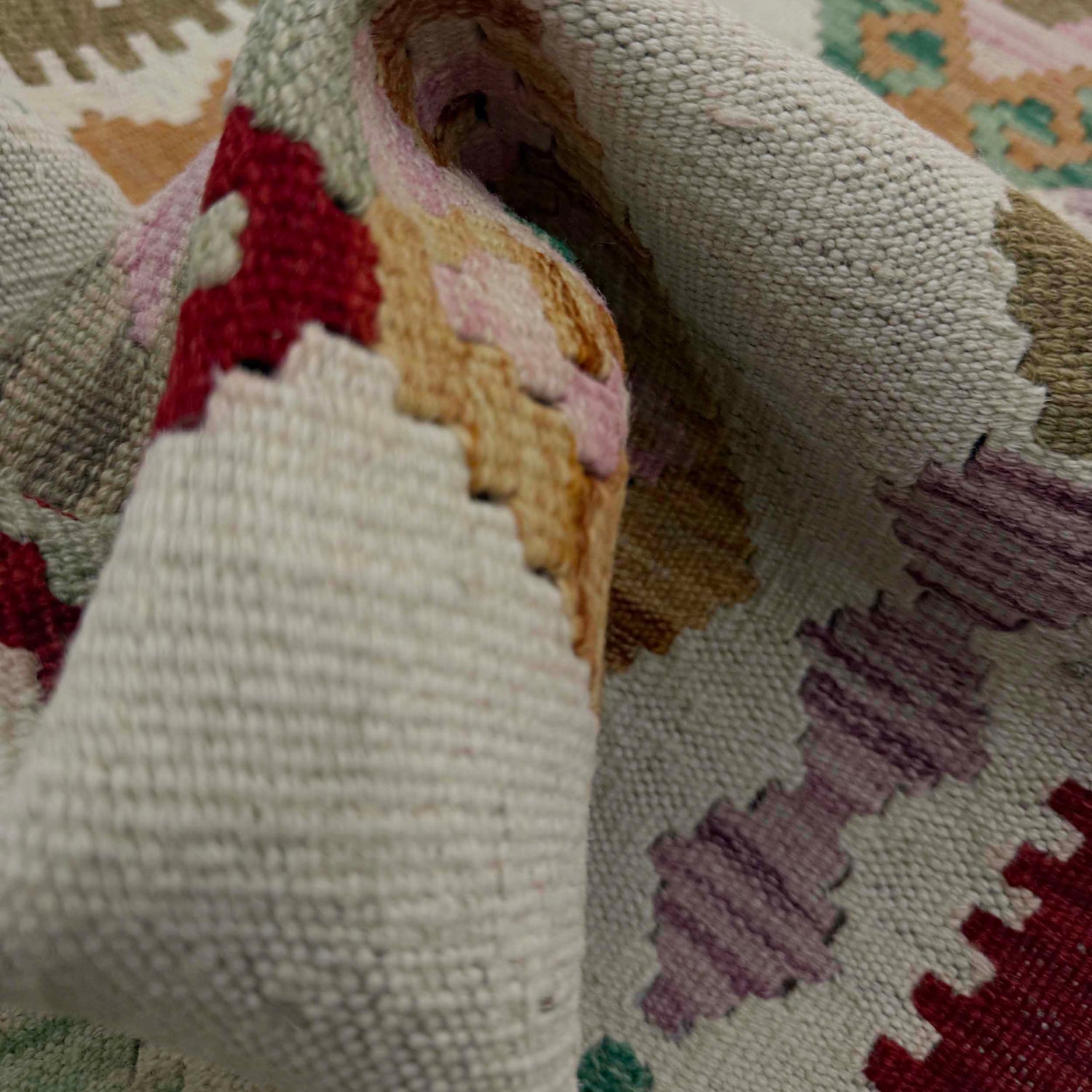 Vegetable Kilim Runner 2' 2" x 6' 4" (ft)- No. R38672