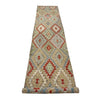 Vegetable Kilim Runner 2' 9" x 13' 1" (ft) - No. R38673