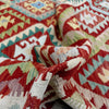 Handmade Vegetable Kilim 6' 9" x 9' 9" (ft) - No. R38674