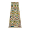 Vegetable Kilim Runner 2' 7" x 9' 11" (ft) - No. R38675