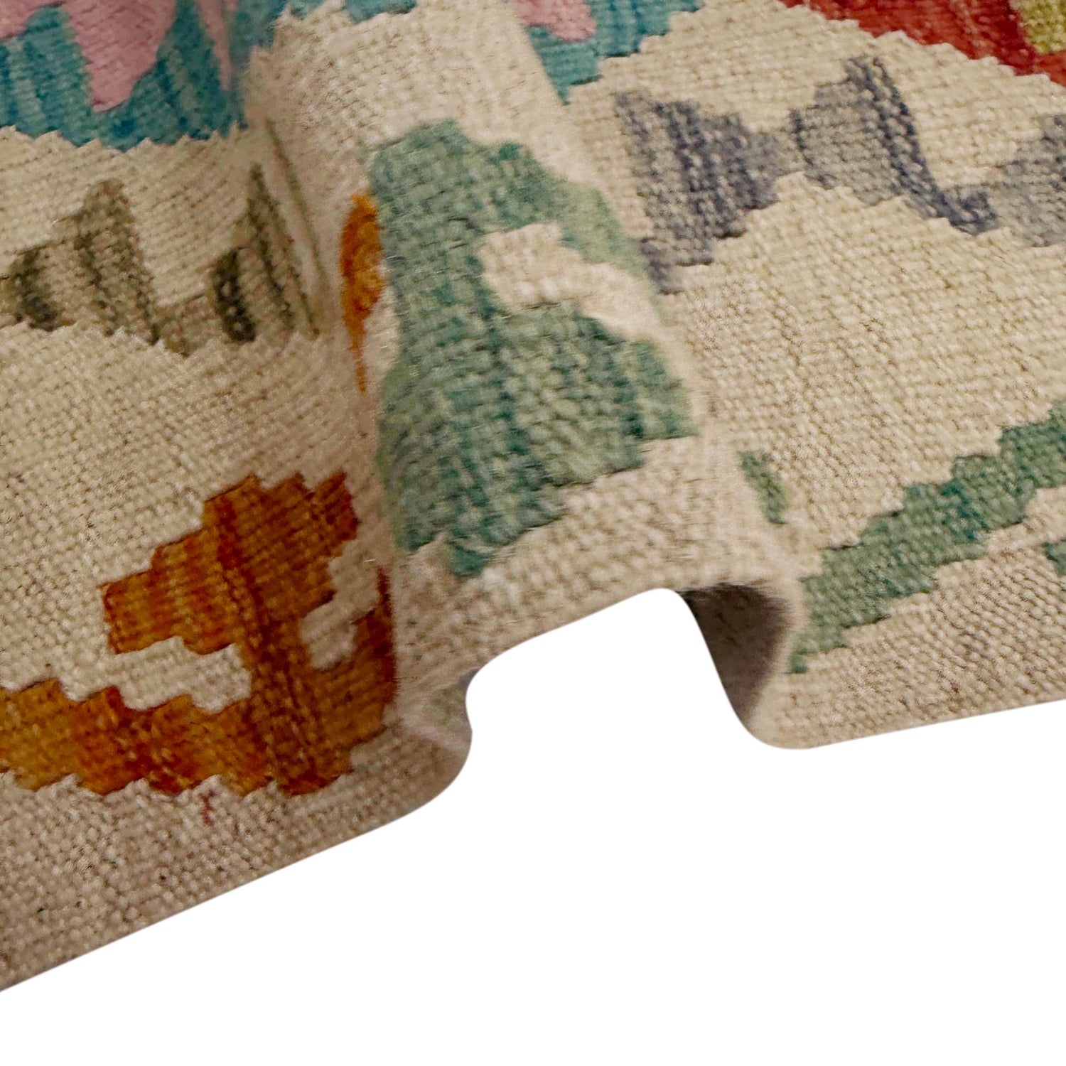 Vegetable Kilim Runner 2' 10" x 10' 6" (ft) - No. R38677