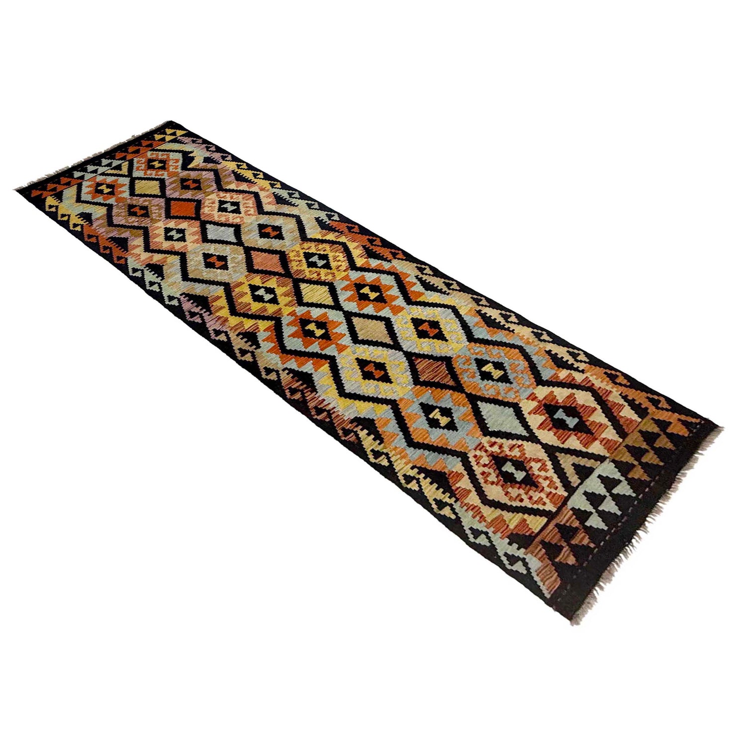 Vegetable Kelim Runner 2' 9" x 9' 7" (ft) - No. R38680