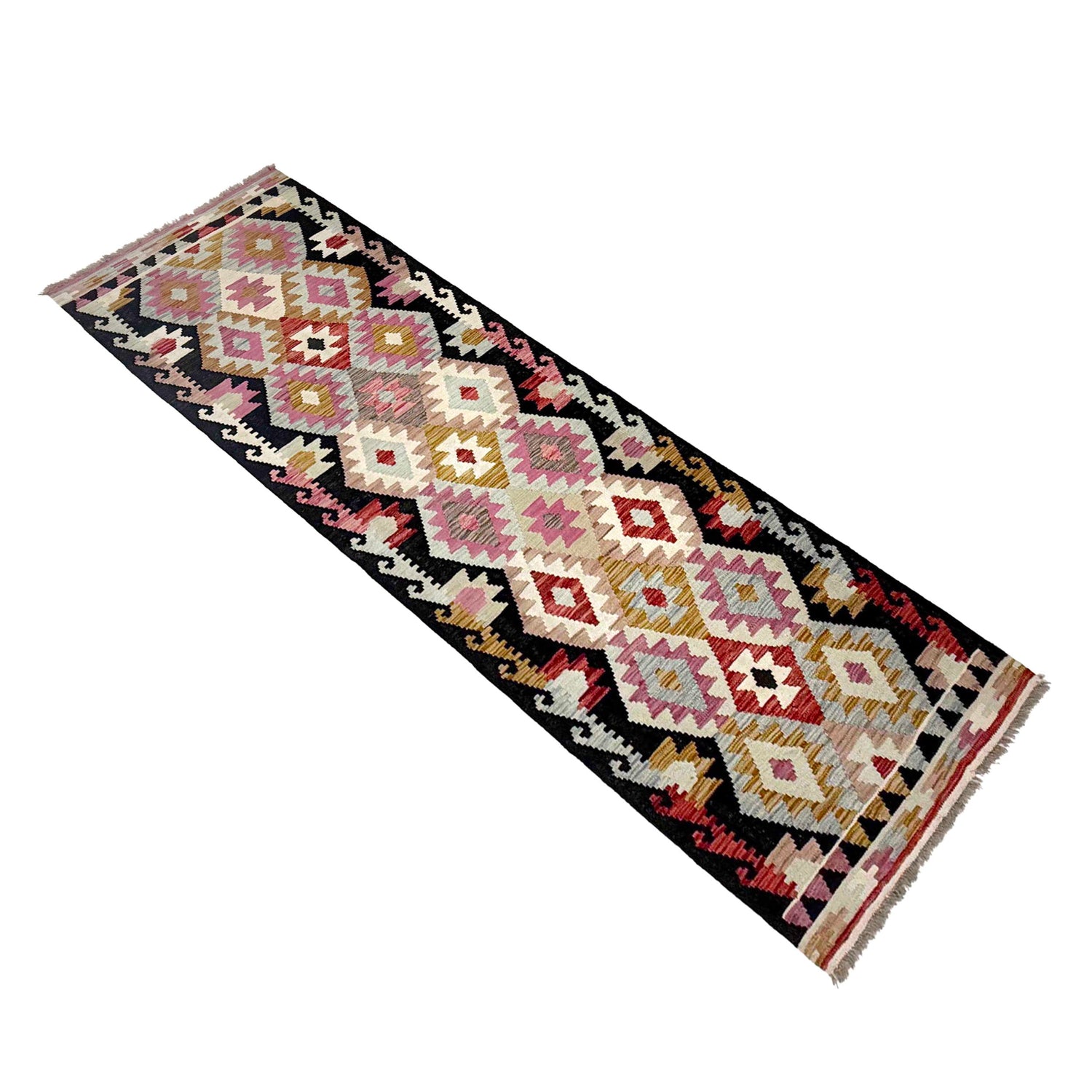 Vegetable Kilim Runner 2' 8" x 9' 5" (ft) - No. R38681