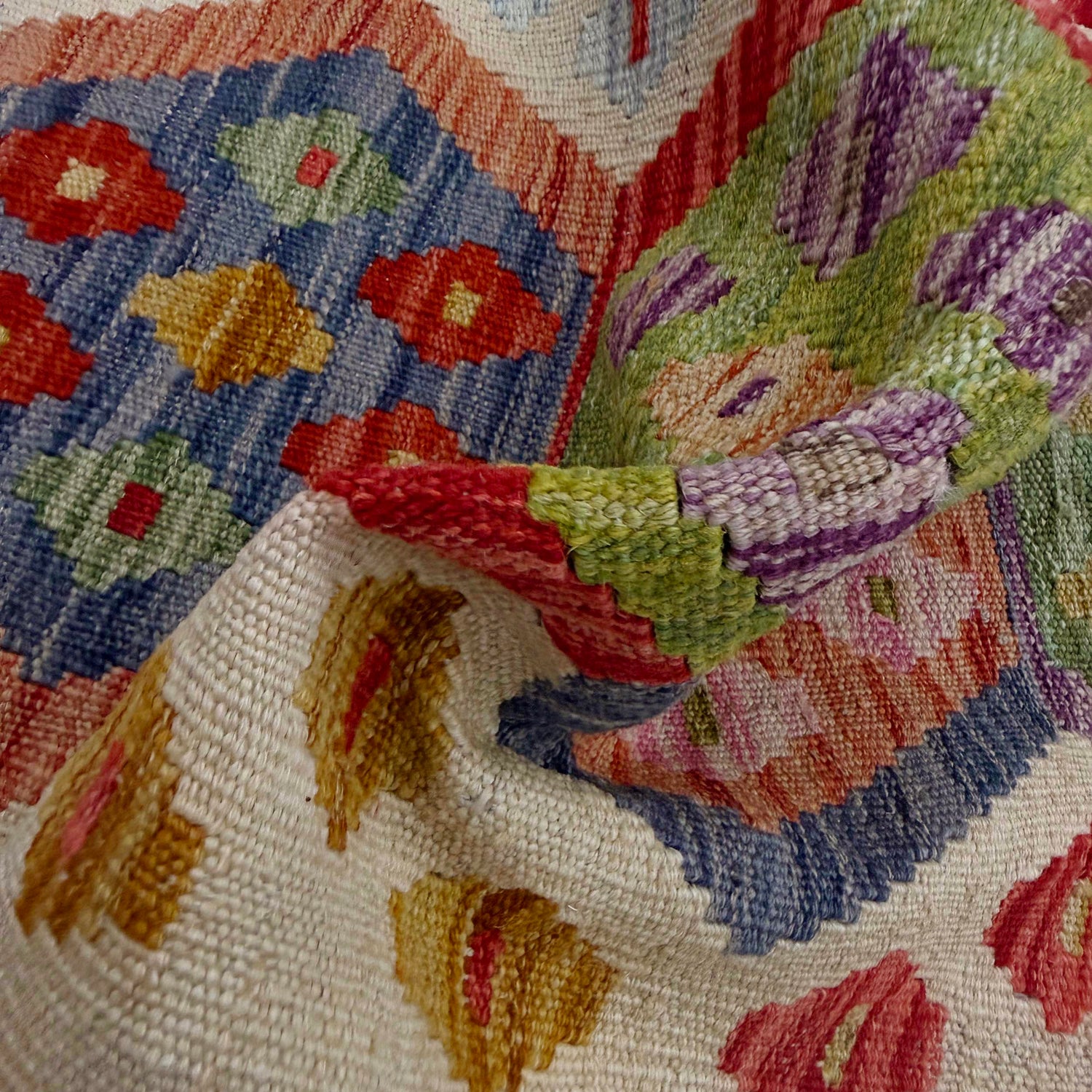 Vegetable Kilim Runner 2' 2" x 5' 9" (ft)- No. R38682