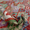 Handmade Vegetable Kelim 6' 11" x 9' 7" (ft) - No. R38683