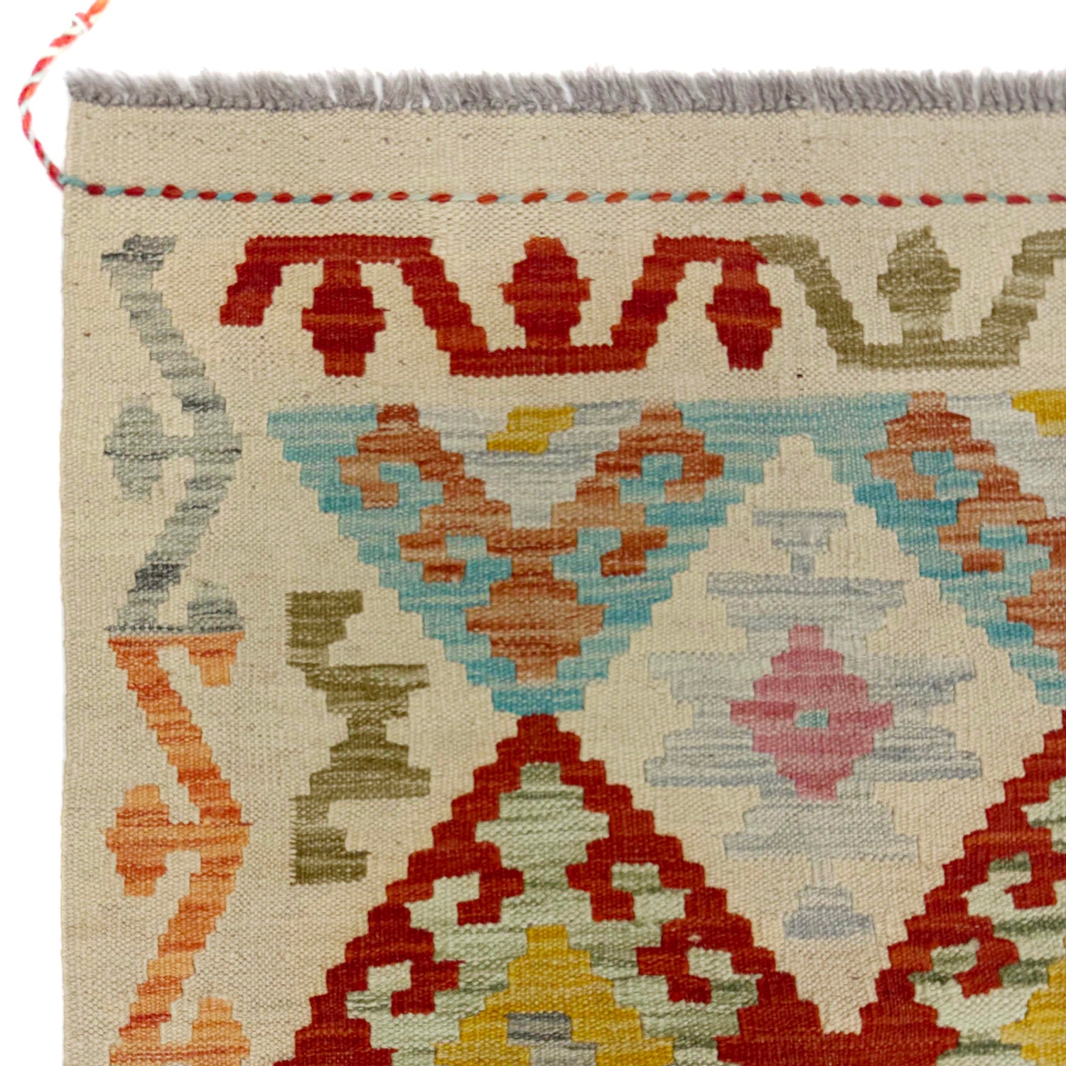 Vegetable Kilim Runner 2' 6" x 9' 9" (ft) - No. R38694