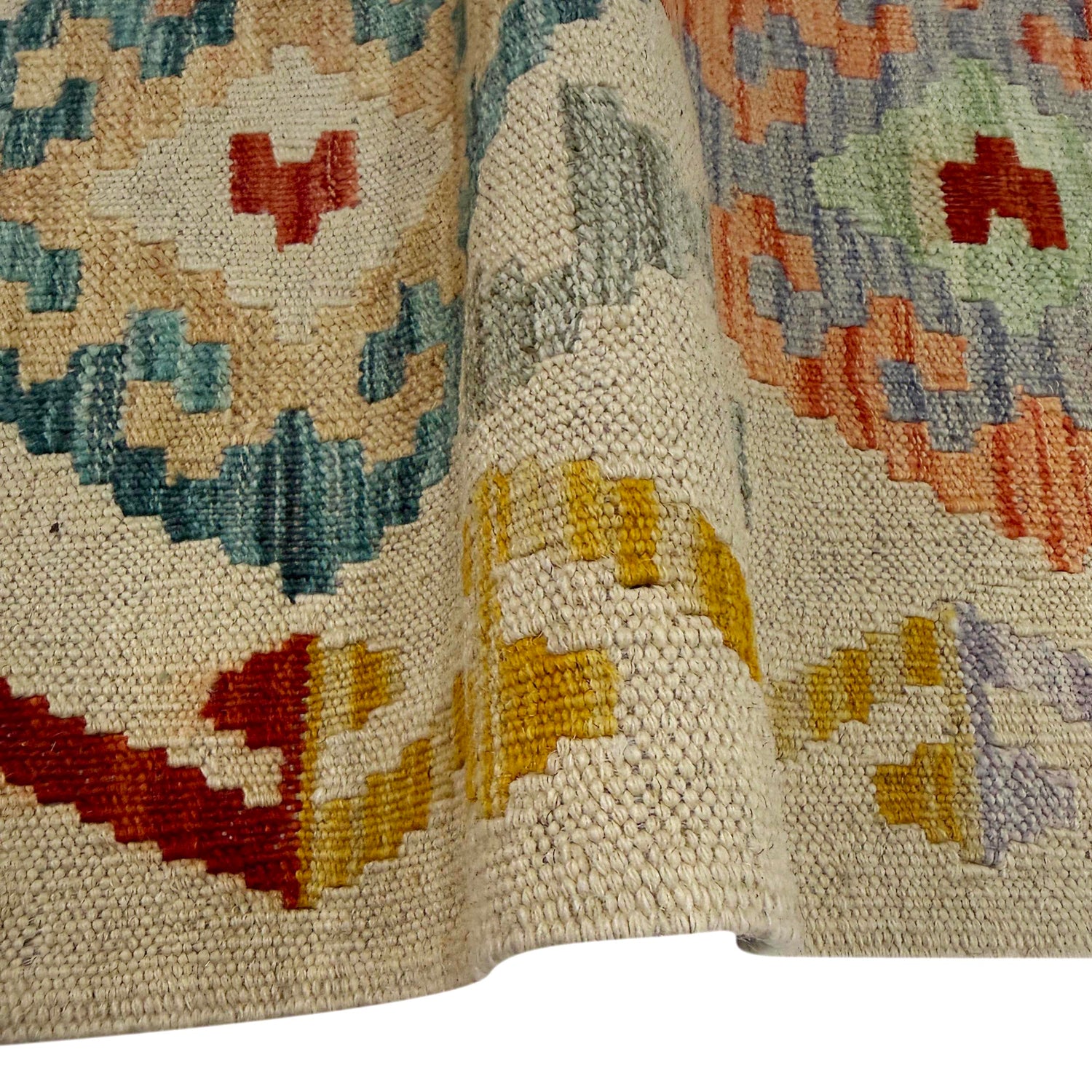 Vegetable Kilim Runner 2' 6" x 9' 9" (ft) - No. R38694