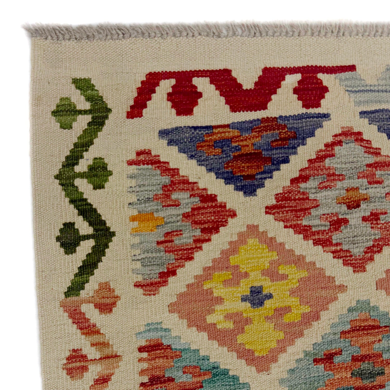 Vegetable Kelim Runner 2' 8" x 9' 5" (ft) - No. R38695