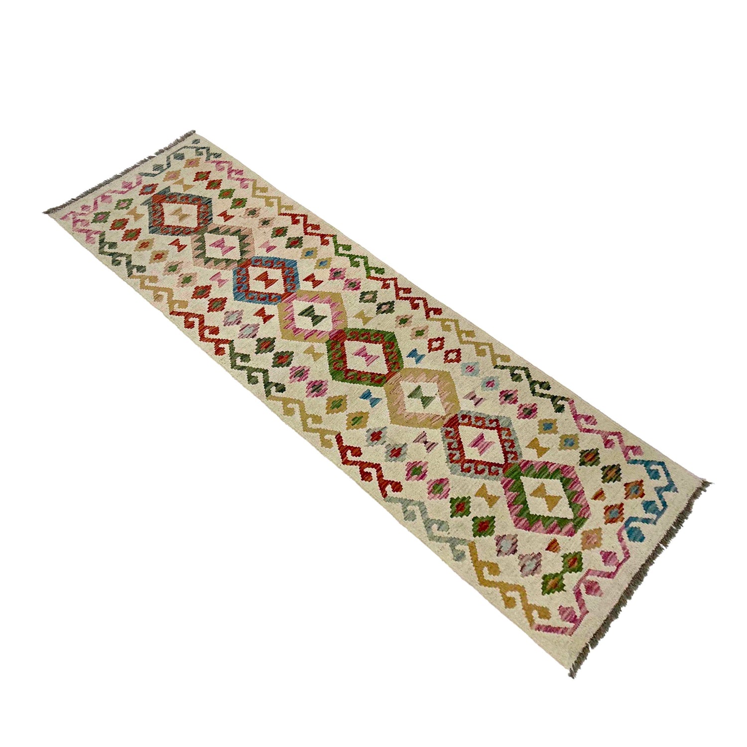 Vegetable Kilim Runner 2' 4" x 7' 10" (ft) - No. R38700