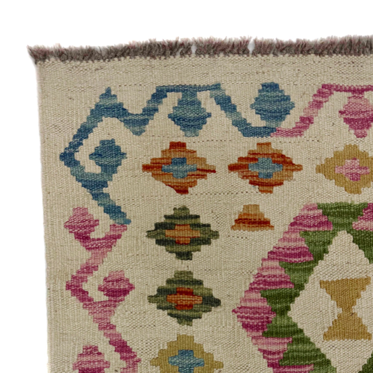 Vegetable Kilim Runner 2' 4" x 7' 10" (ft) - No. R38700