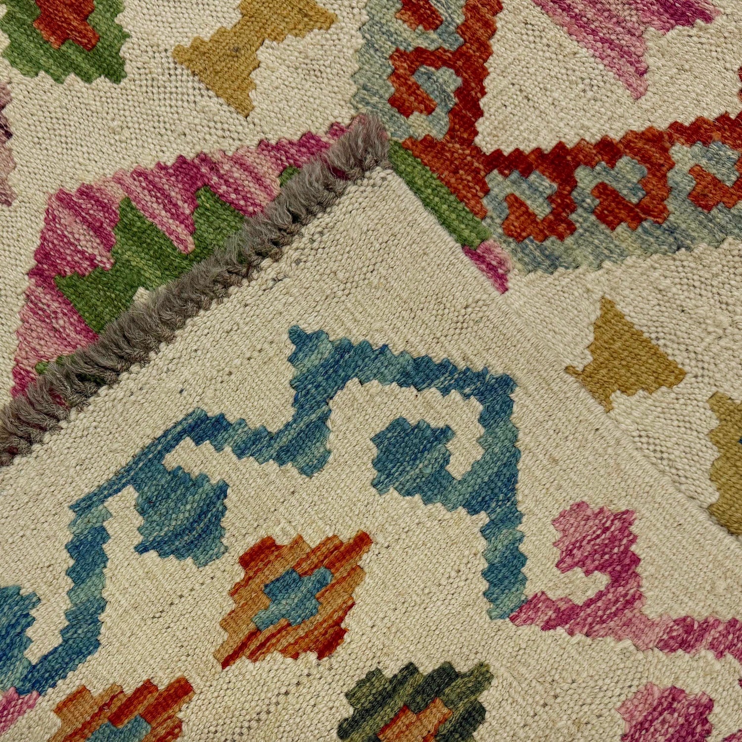 Vegetable Kilim Runner 2' 4" x 7' 10" (ft) - No. R38700