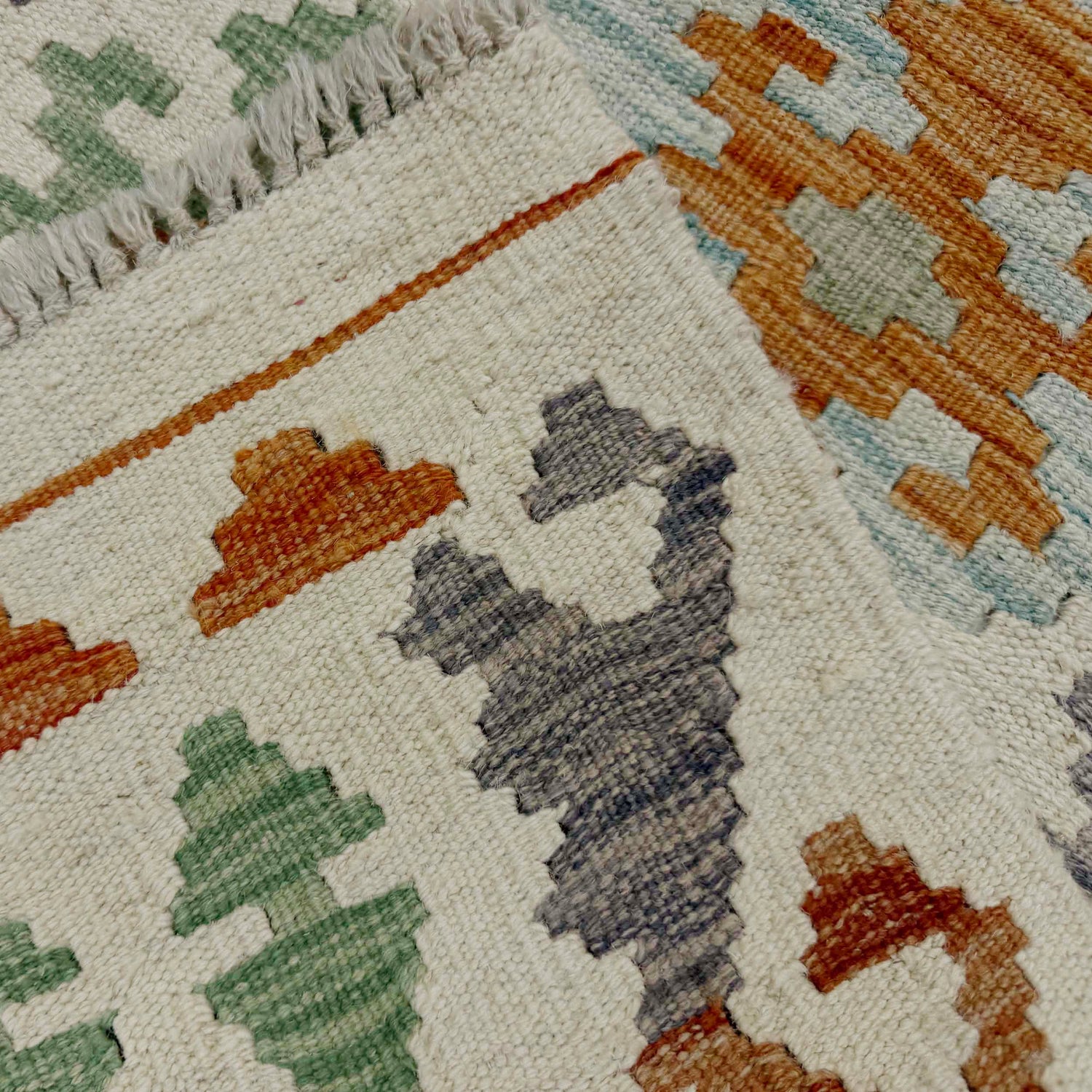 Vegetable Kelim Runner 2' 10" x 9' 4" (ft) - No. R38704
