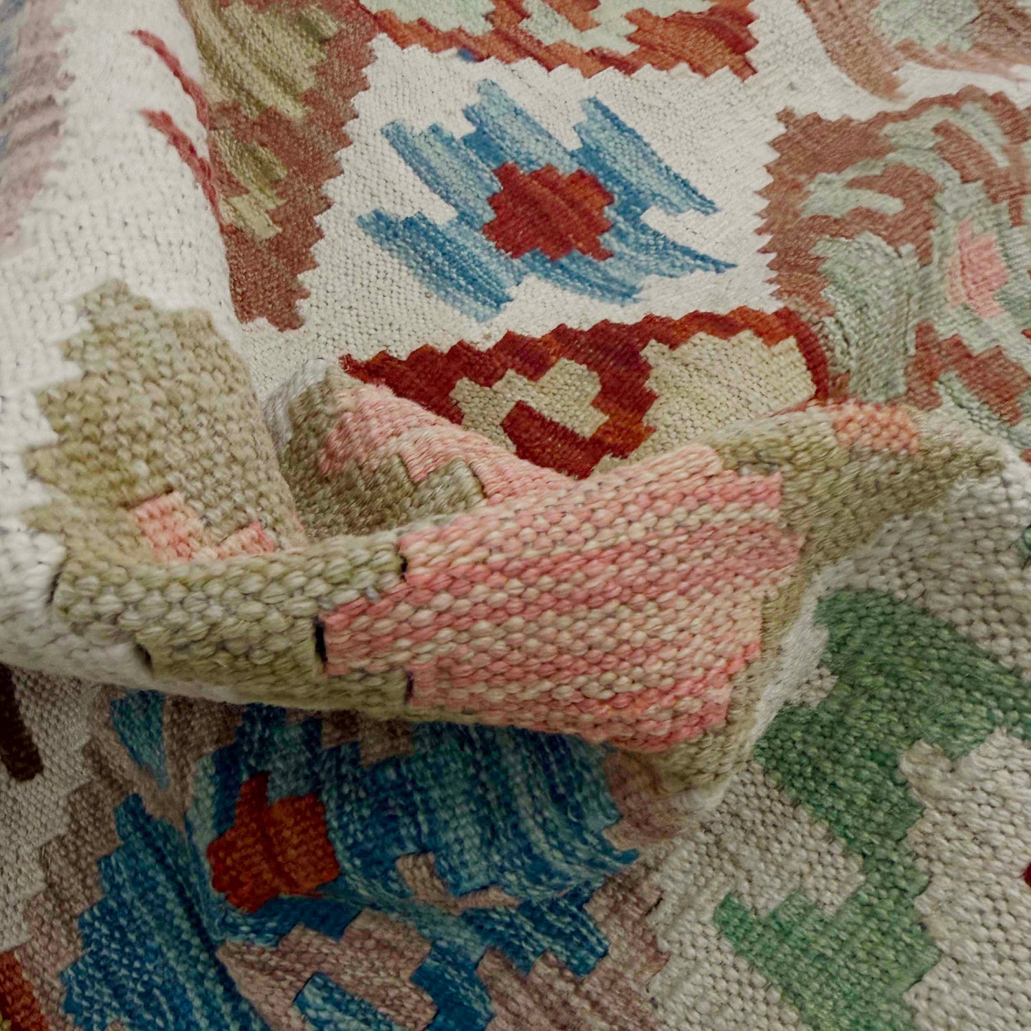 Vegetable Kilim Runner 2' 10" x 9' 5" (ft) - No. R38705