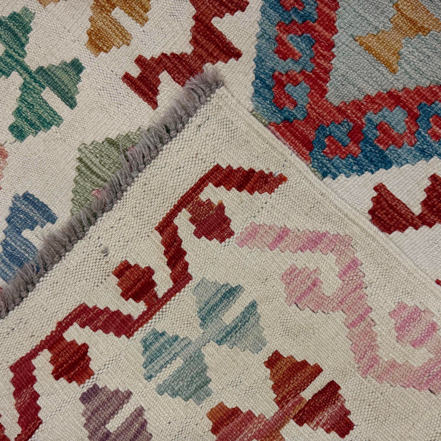 Vegetable Kilim Runner 2' 9" x 9' 7" (ft) - No. R38706