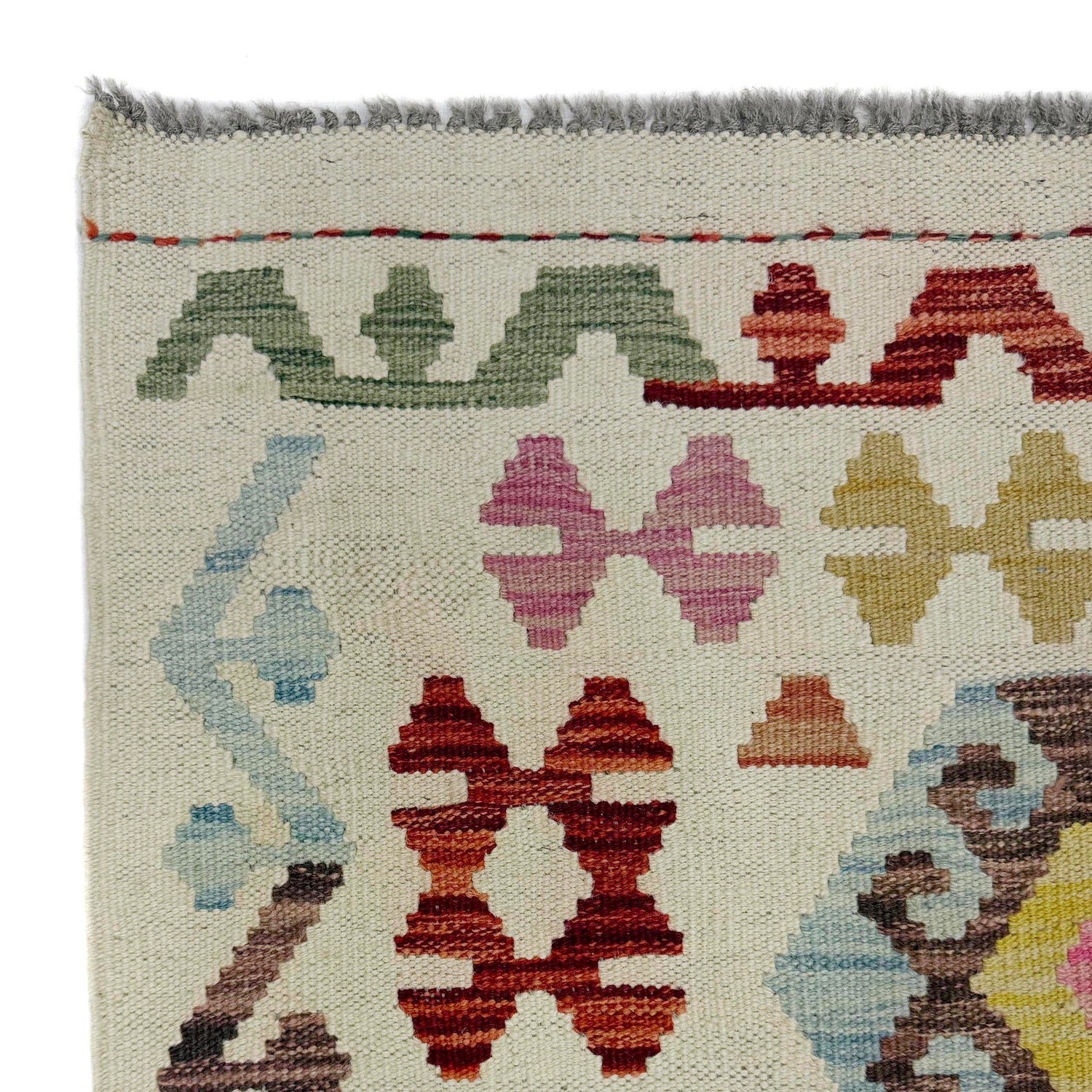 Vegetable Kelim Runner 2' 9" x 9' 7" (ft) - No. R38707