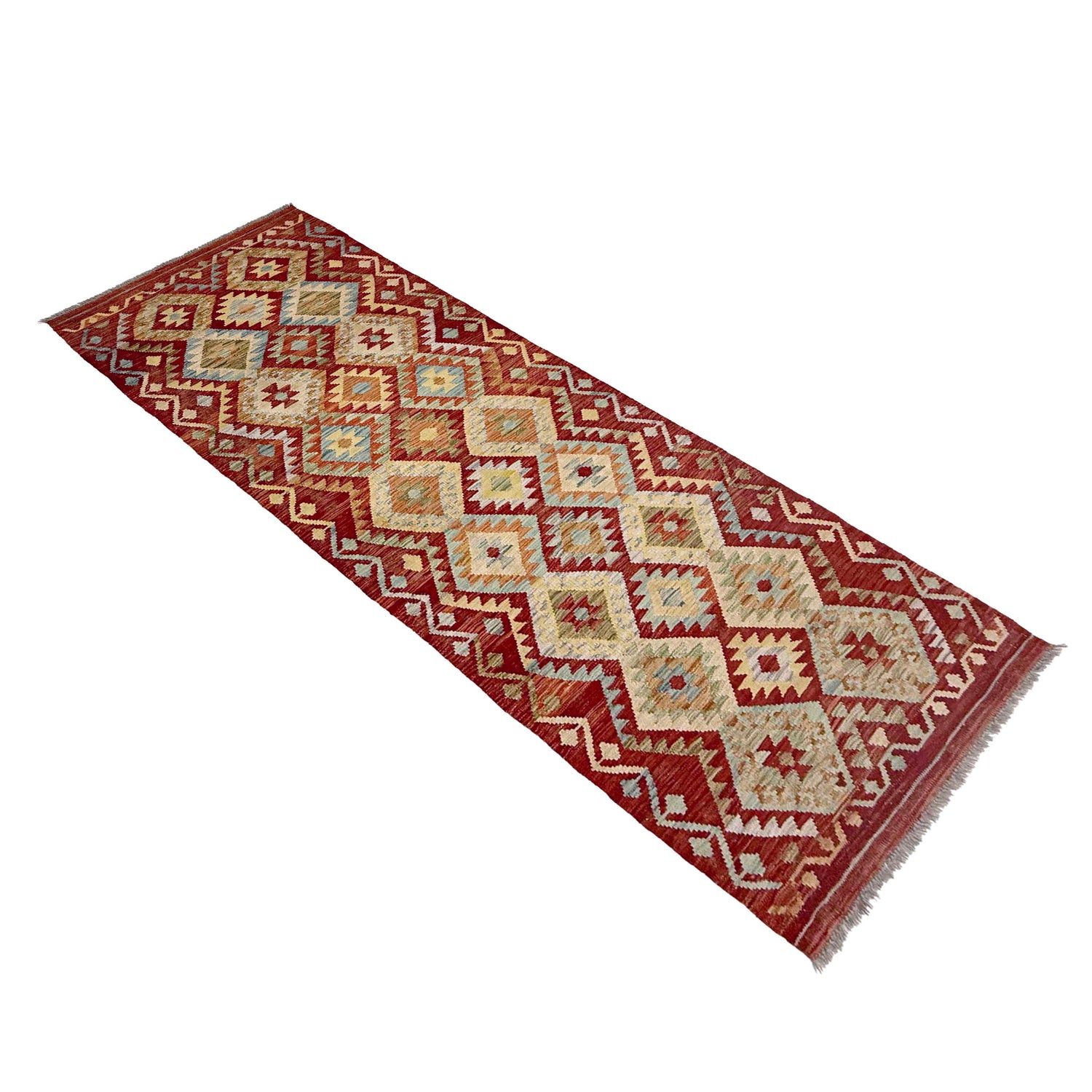 Vegetable Kilim Runner 2' 9" x 9' 1" (ft) - No. R38708