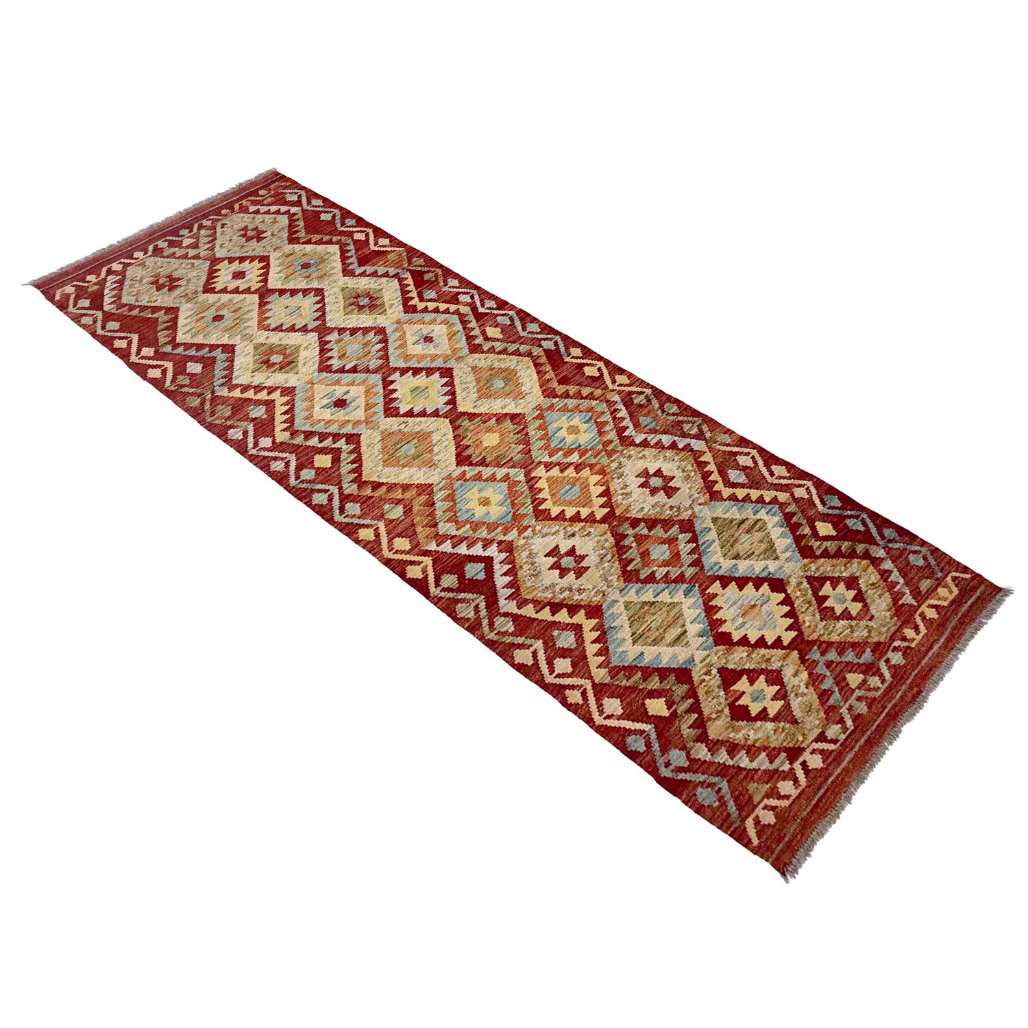Vegetable Kilim Runner 2' 9" x 9' 1" (ft) - No. R38708