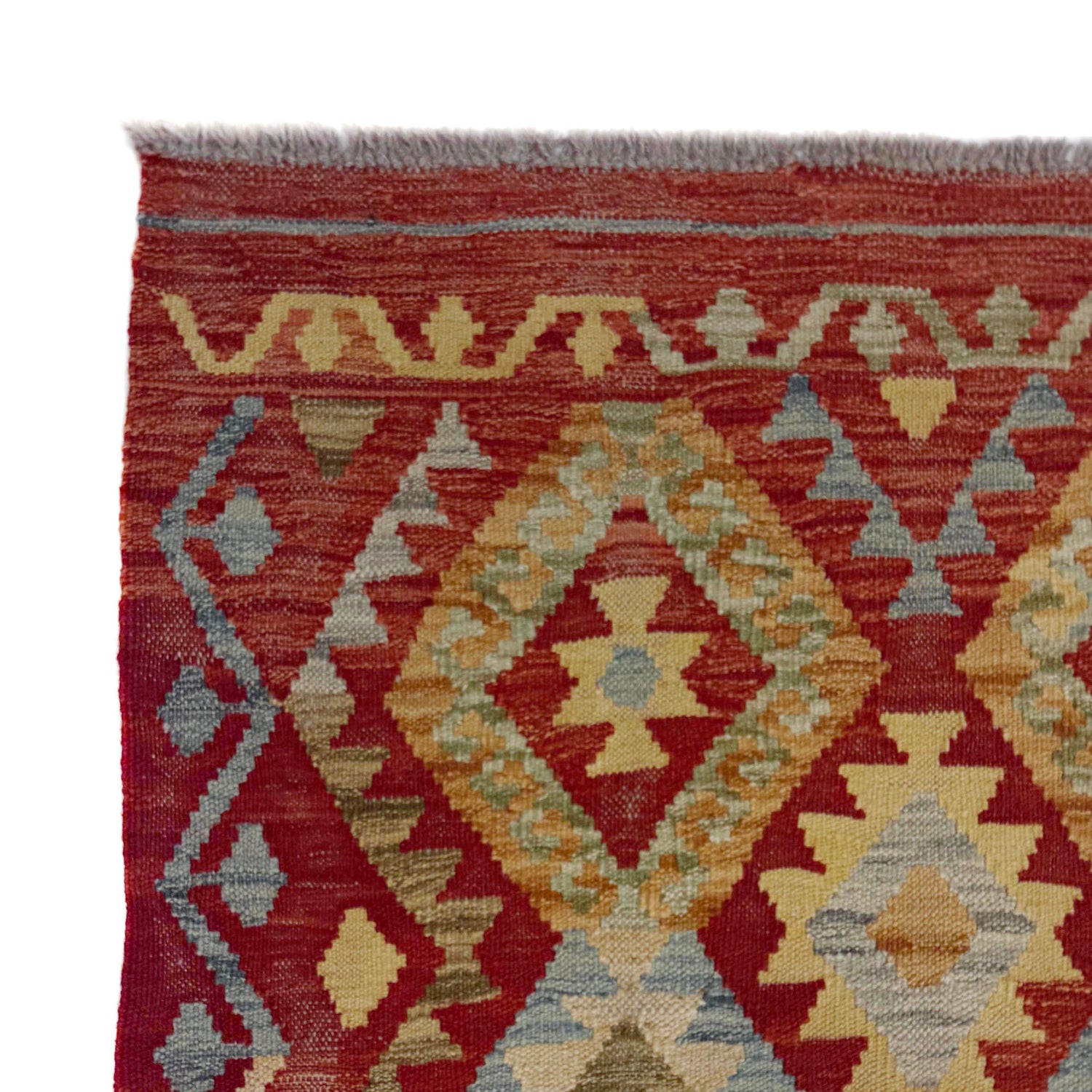 Vegetable Kilim Runner 2' 9" x 9' 1" (ft) - No. R38708