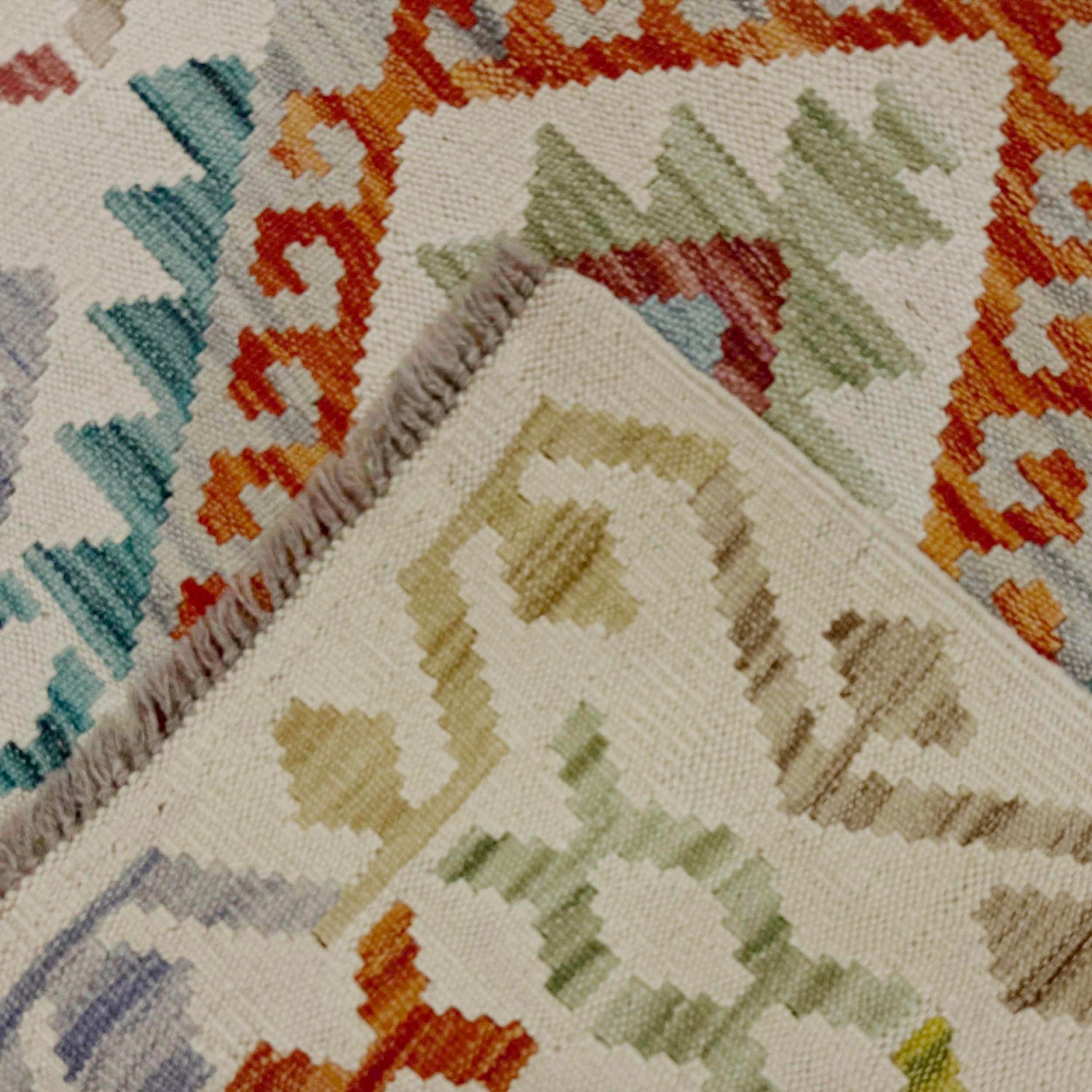 Vegetable Kelim Runner 2' 9" x 9' 8" (ft) - No. R38712