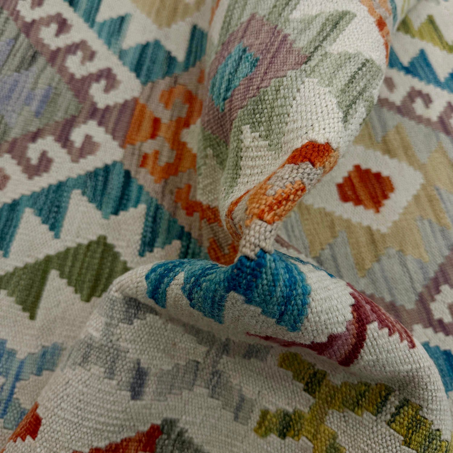 Vegetable Kelim Runner 2' 9" x 9' 8" (ft) - No. R38712