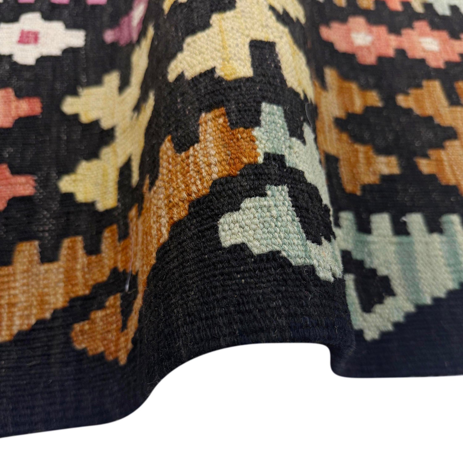 Handmade Vegetable Kilim 6' 11" x 10' 0" (ft) - No. R38715