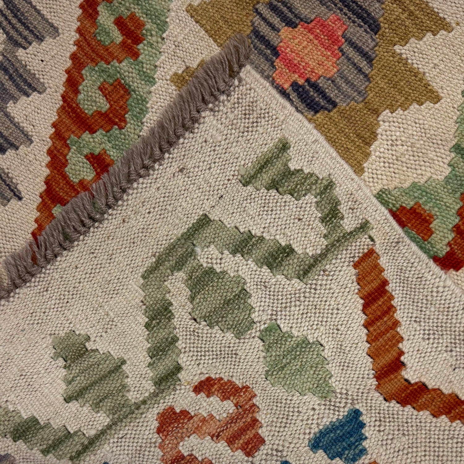 Vegetable Kelim Runner 2' 9" x 9' 10" (ft) - No. R38719
