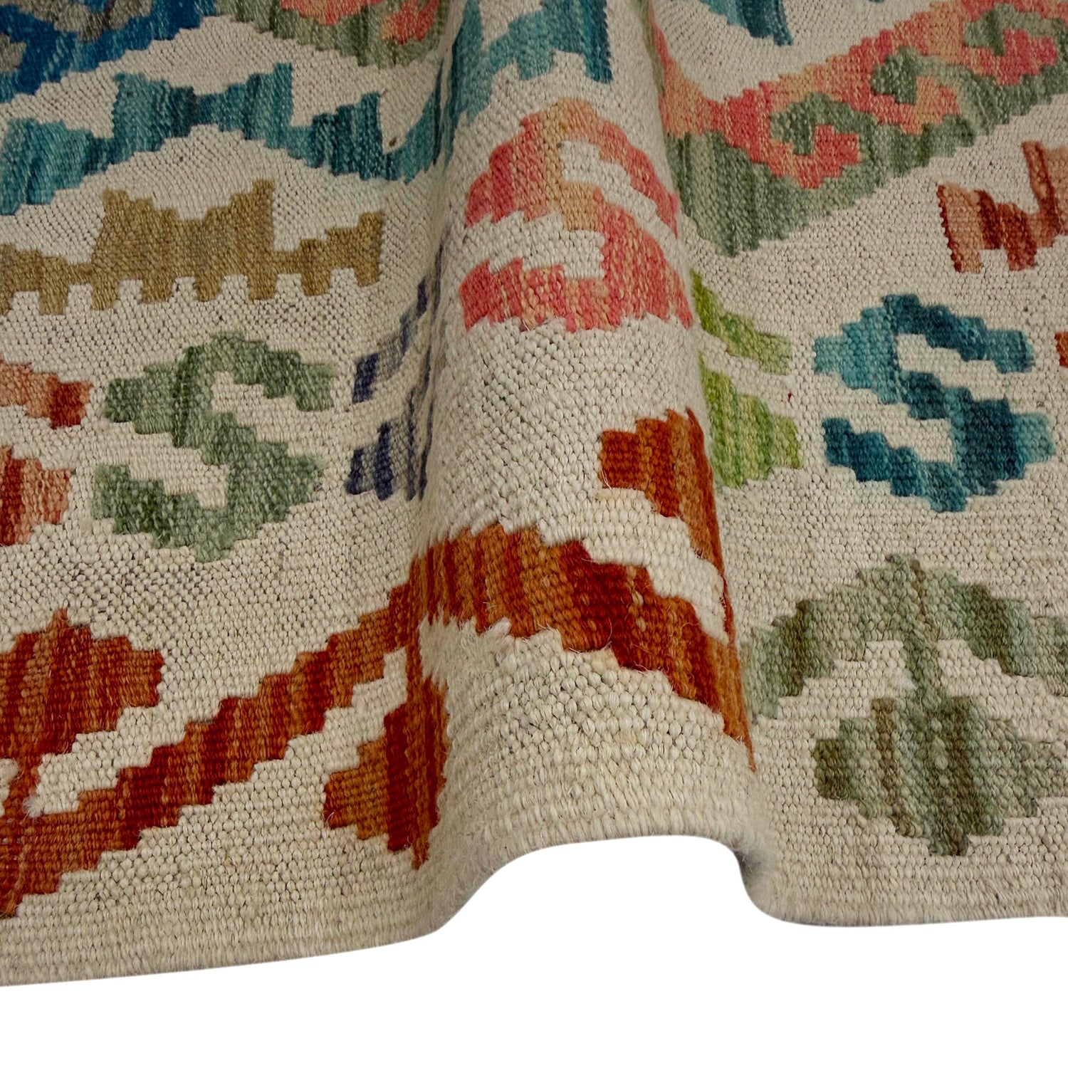 Vegetable Kelim Runner 2' 9" x 9' 10" (ft) - No. R38719