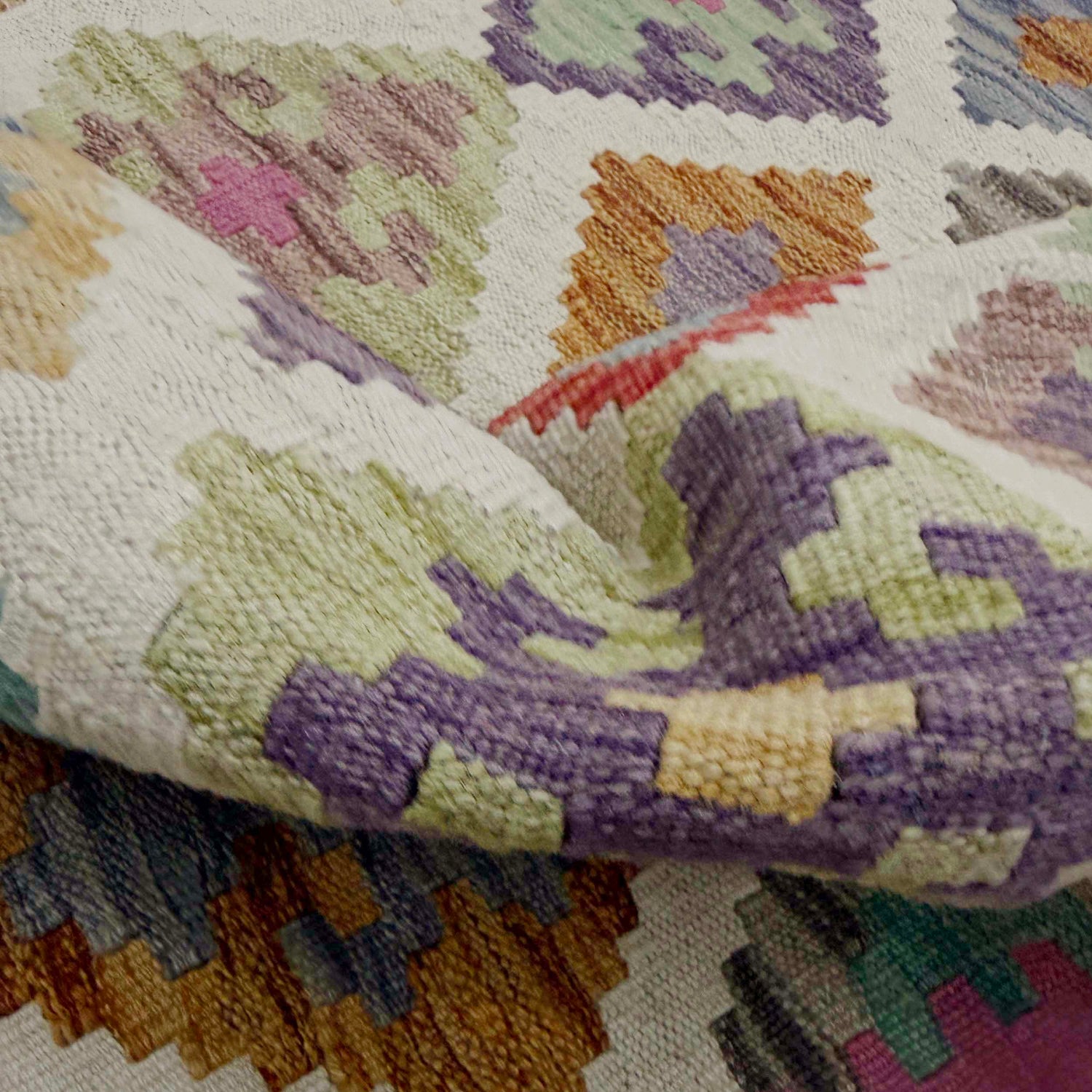 Vegetable Kelim Runner 2' 6" x 9' 6" (ft) - No. R38720