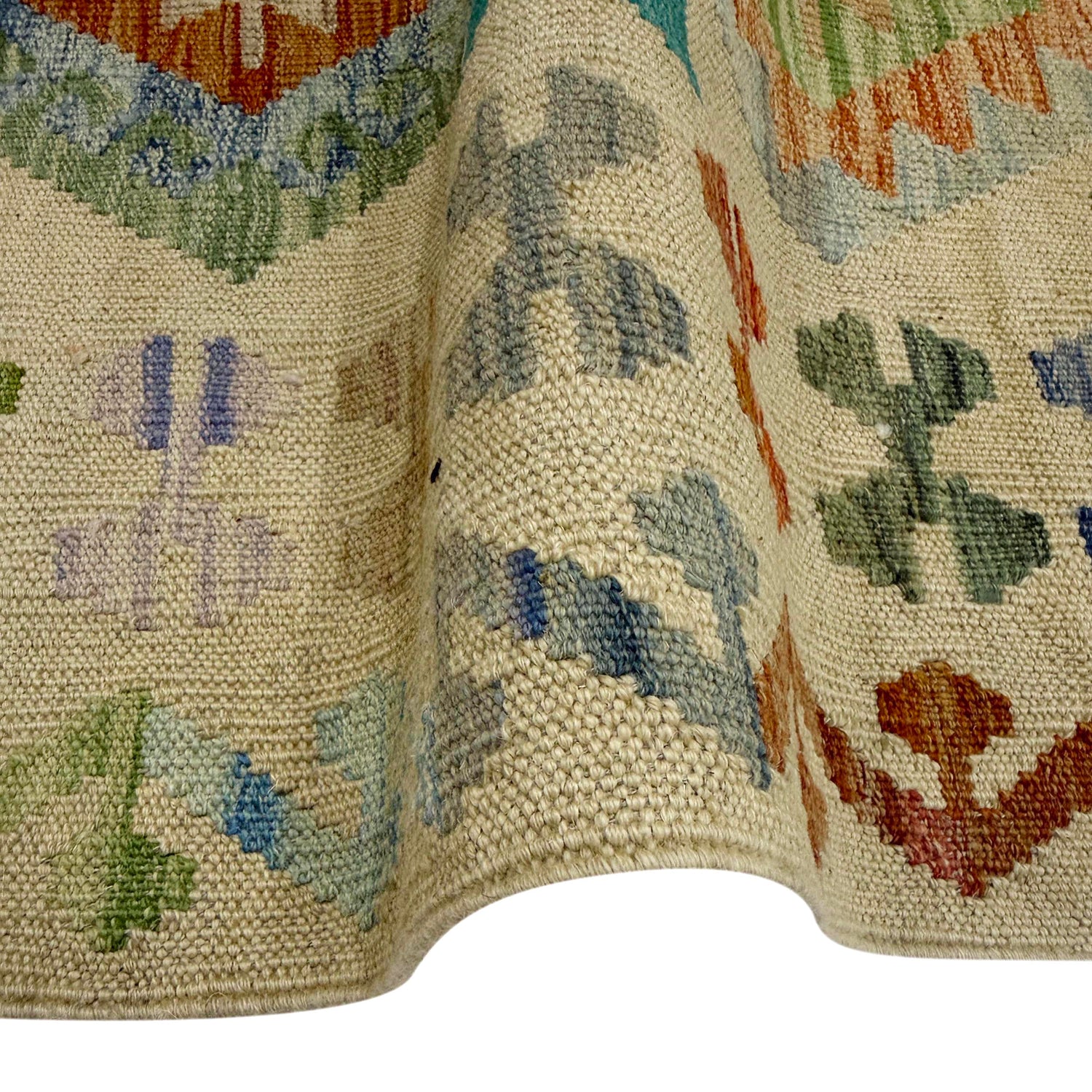 Vegetable Kilim Runner 2' 7" x 9' 11" (ft) - No. R38721