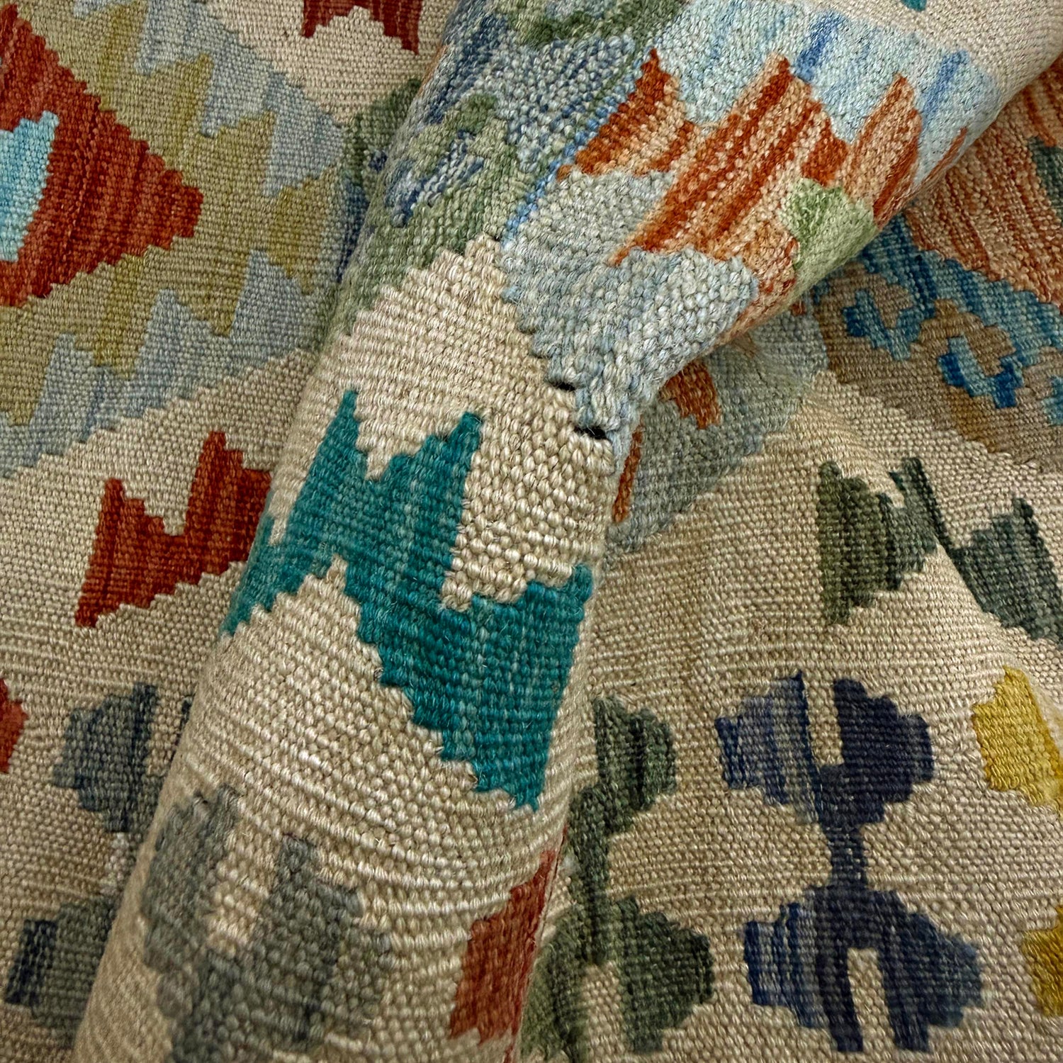 Vegetable Kilim Runner 2' 7" x 9' 11" (ft) - No. R38721