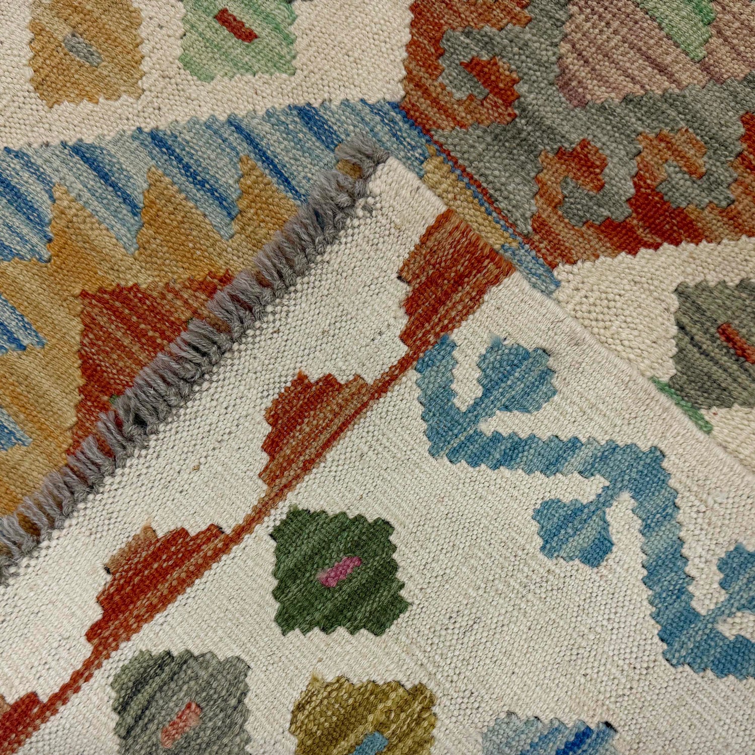 Vegetable Kelim Runner 2' 8" x 9' 9" (ft) - No. R38722