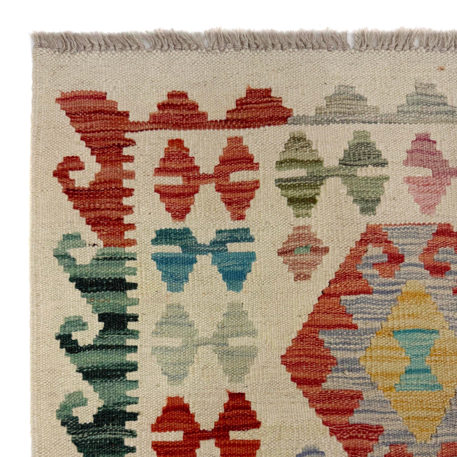 Vegetable Kilim Runner 2' 7" x 9' 9" (ft) - No. R38723