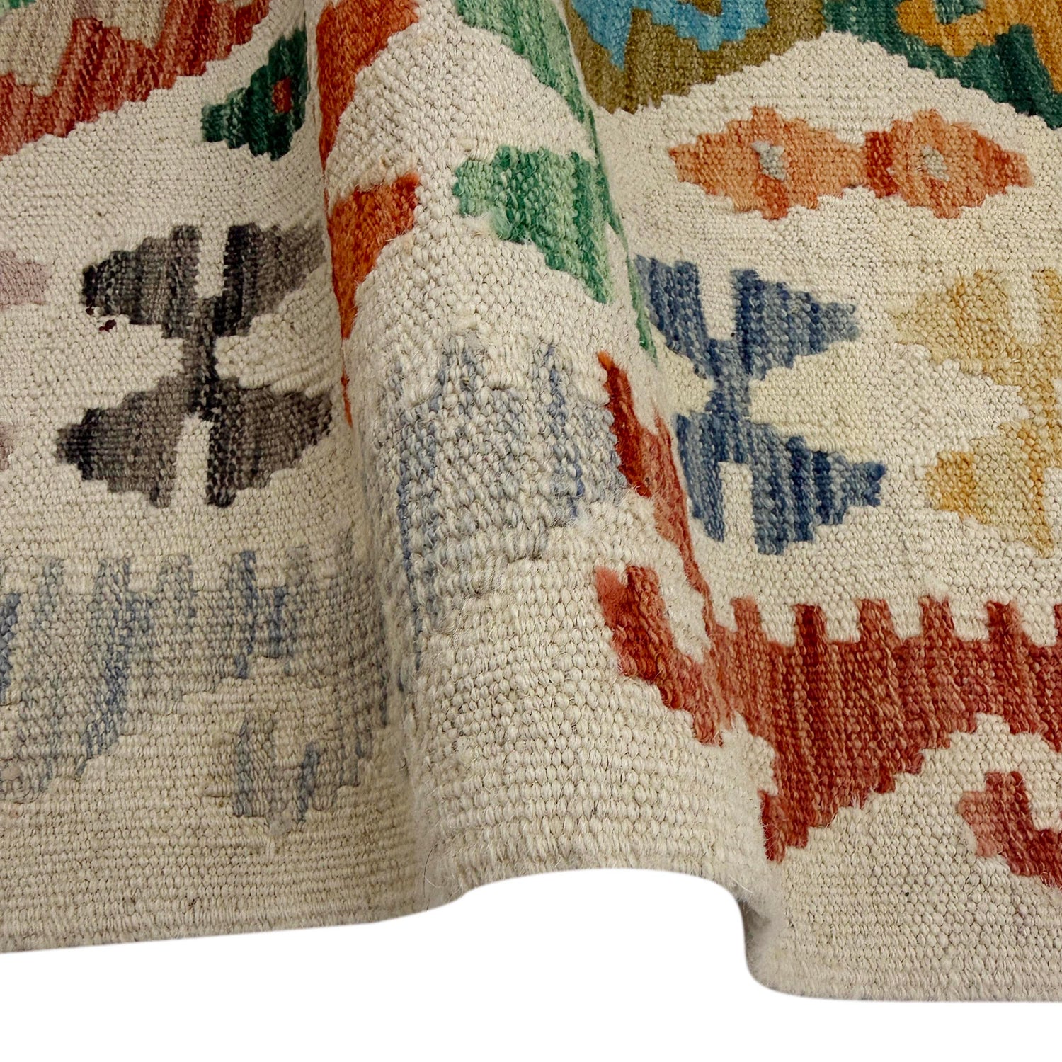 Vegetable Kilim Runner 2' 7" x 9' 9" (ft) - No. R38723