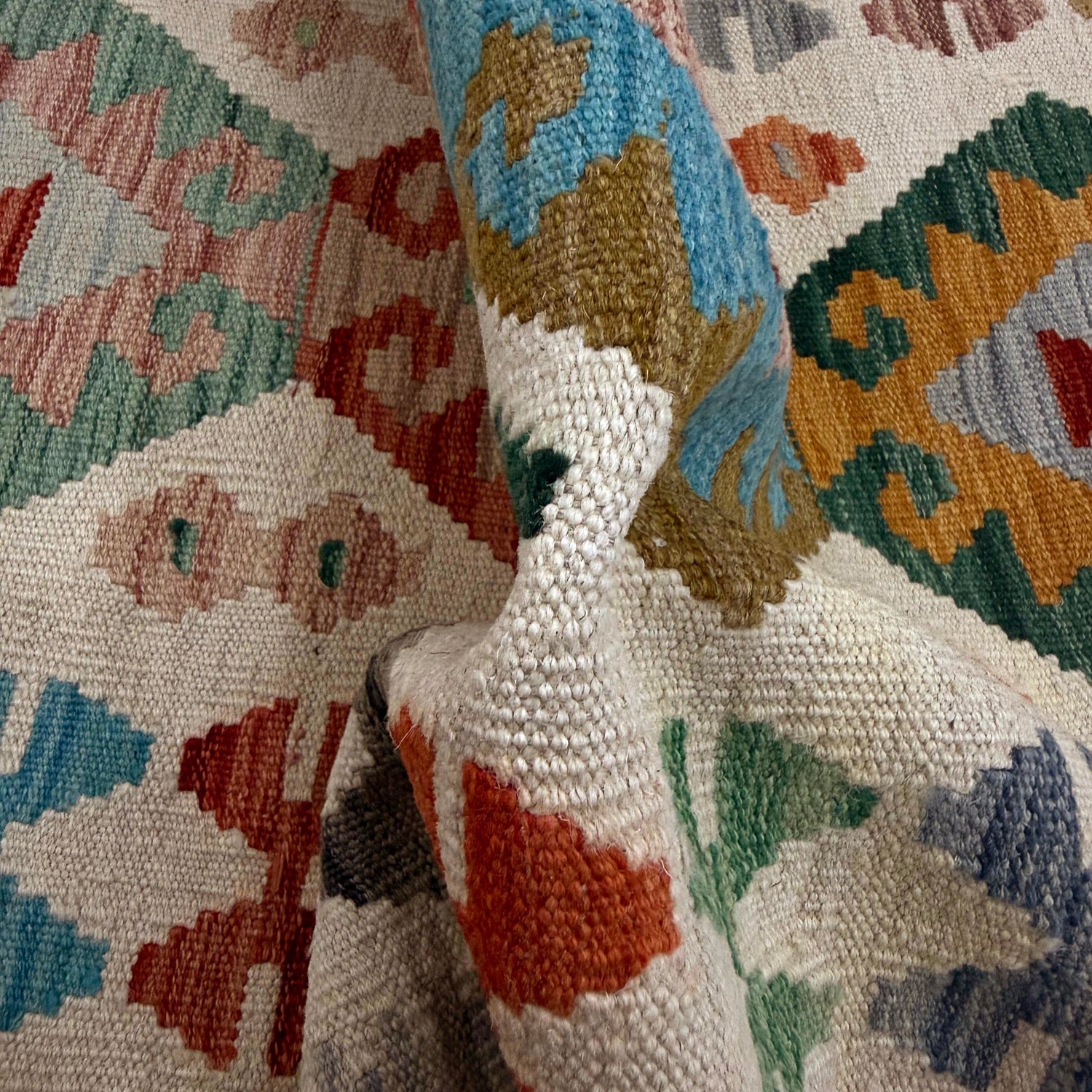 Vegetable Kilim Runner 2' 7" x 9' 9" (ft) - No. R38723