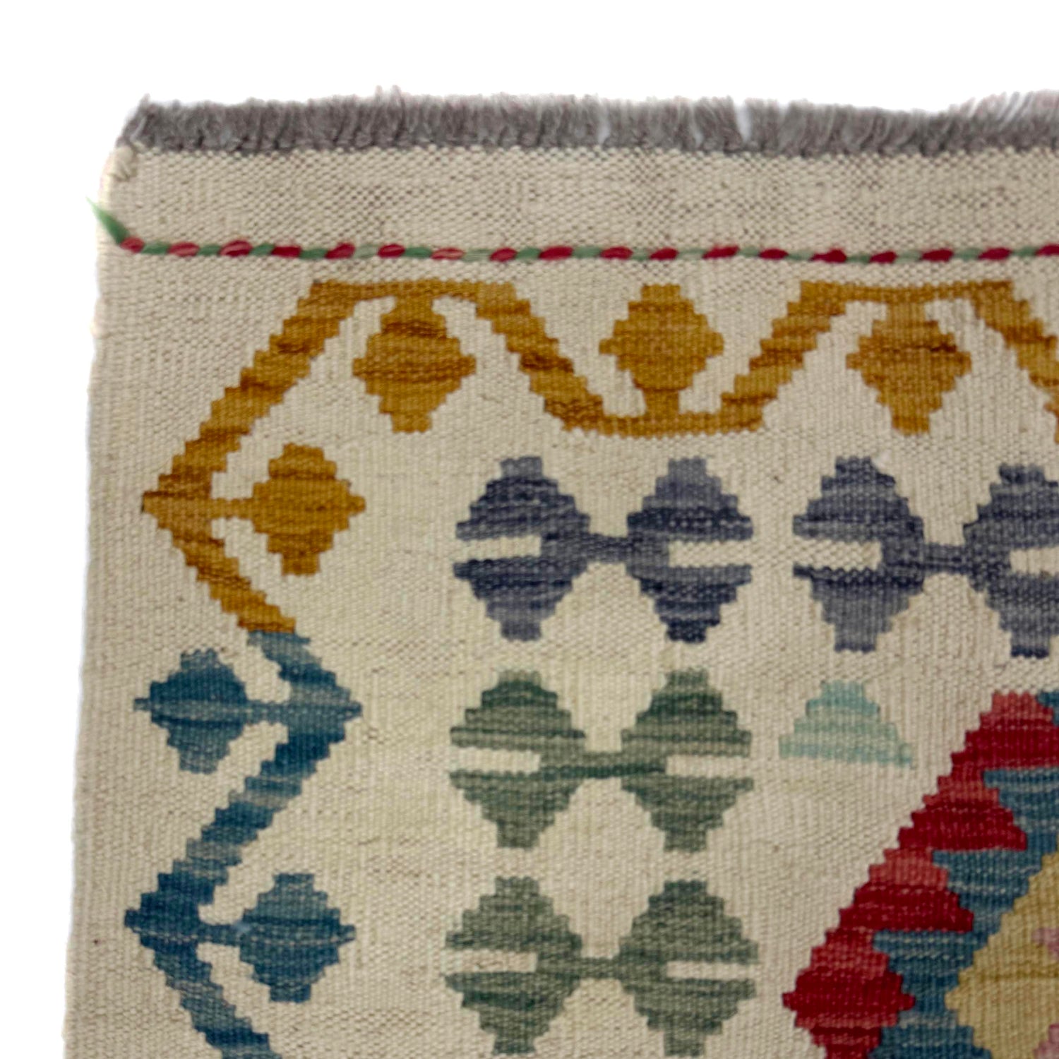 Vegetable Kelim Runner 2' 8" x 9' 4" (ft) - No. R38724