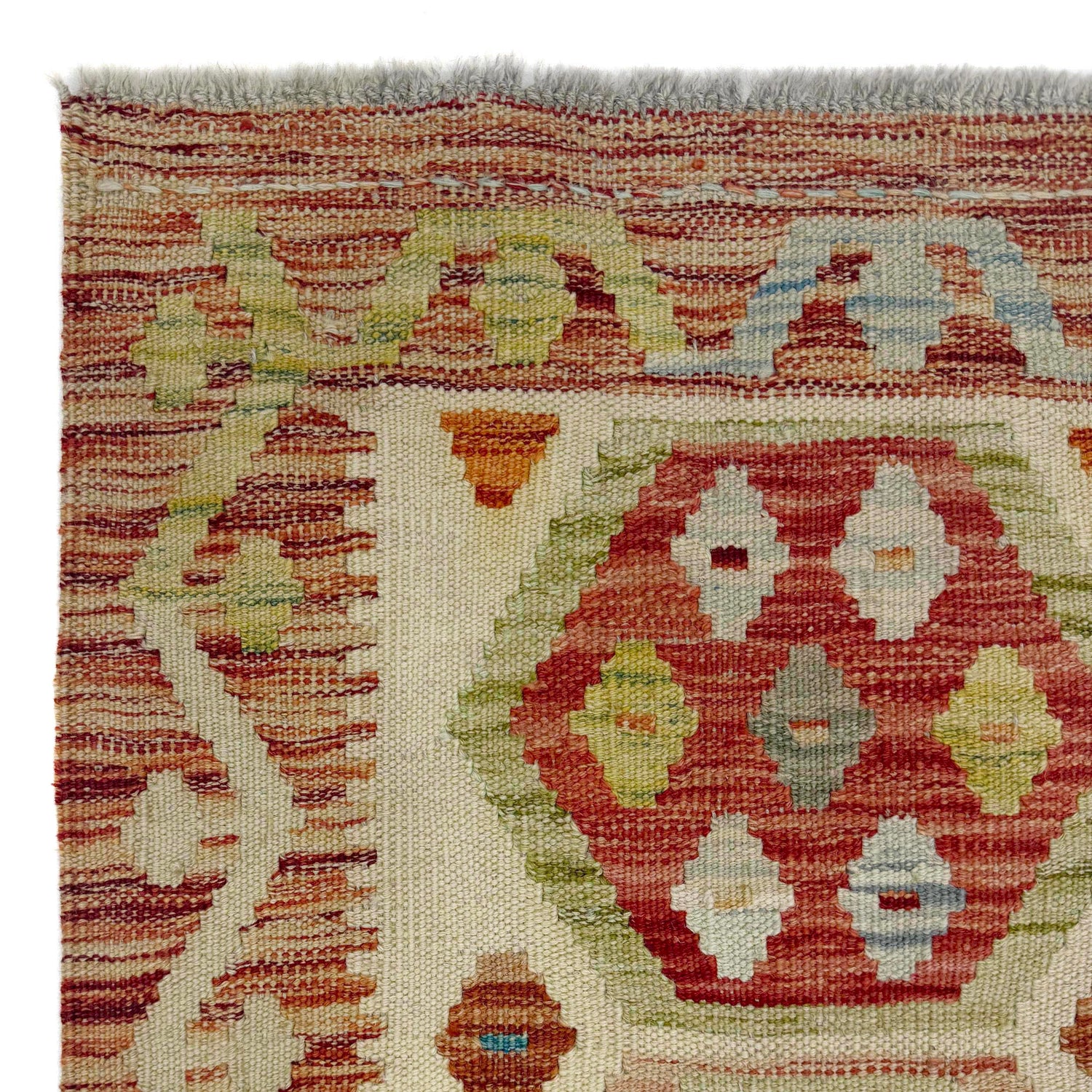 Vegetable Kelim Runner 1' 11" x 5' 8" (ft)- No. R38729