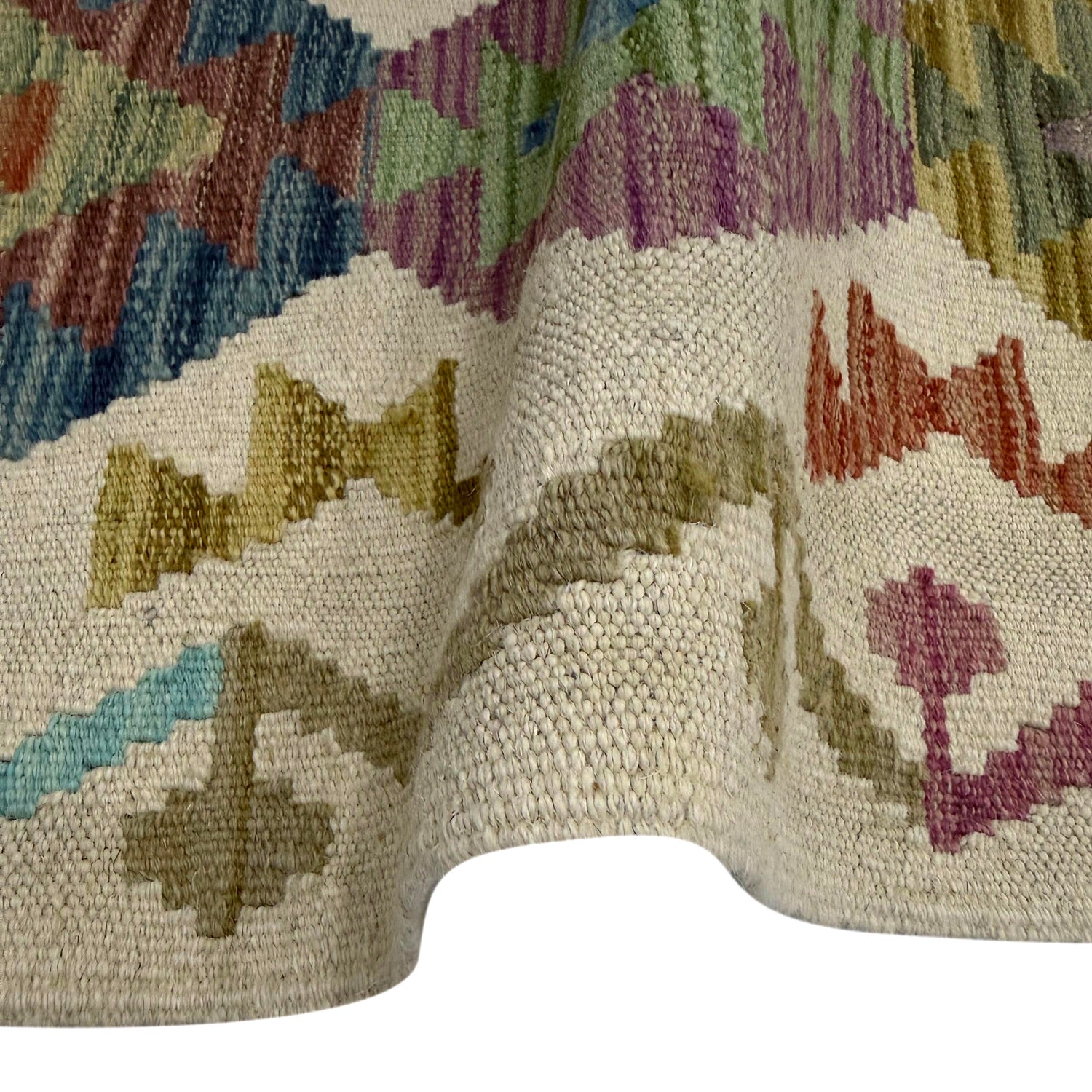 Vegetable Kilim Runner 2' 7" x 9' 9" (ft) - No. R38730