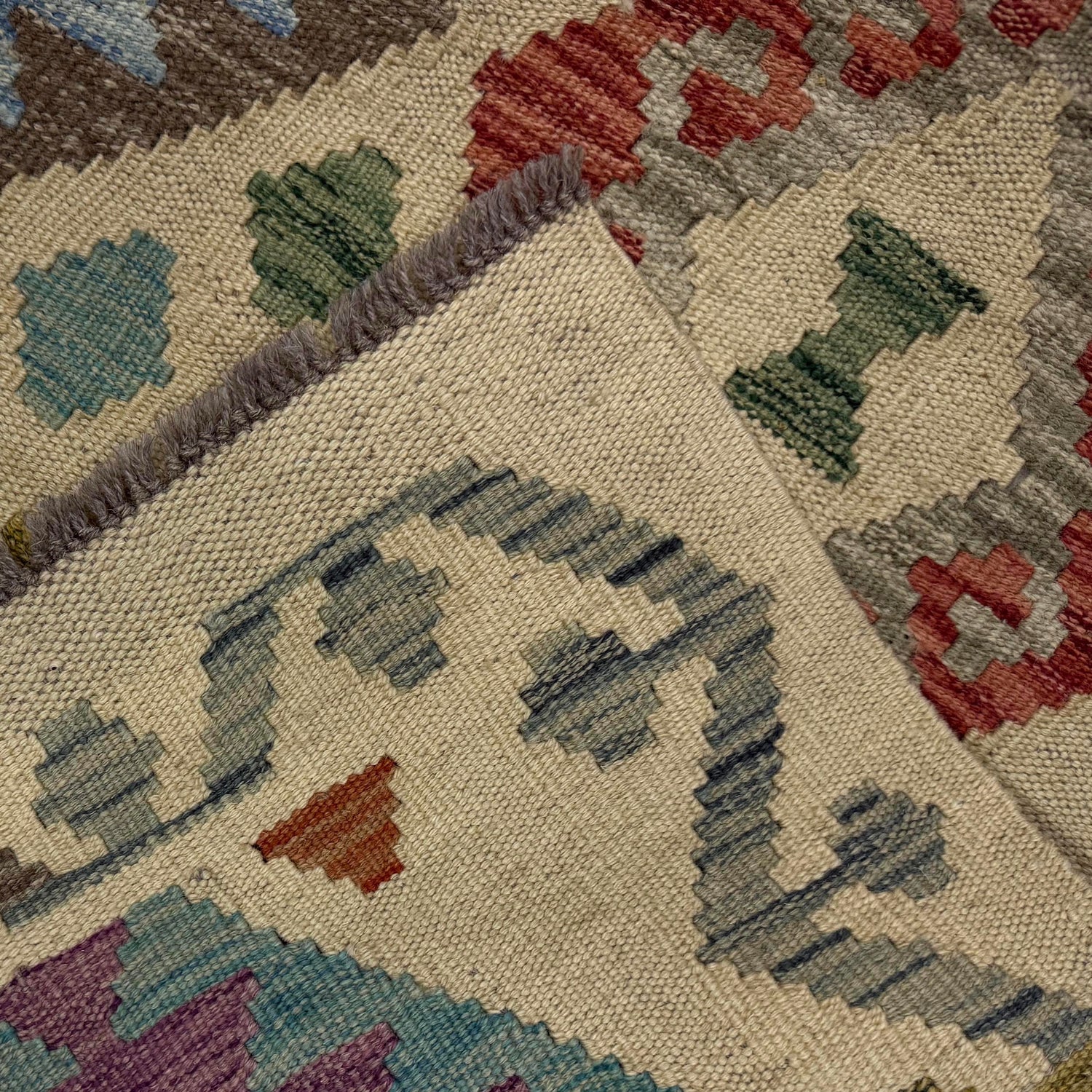 Vegetable Kelim Runner 2' 7" x 9' 8" (ft) - No. R38731