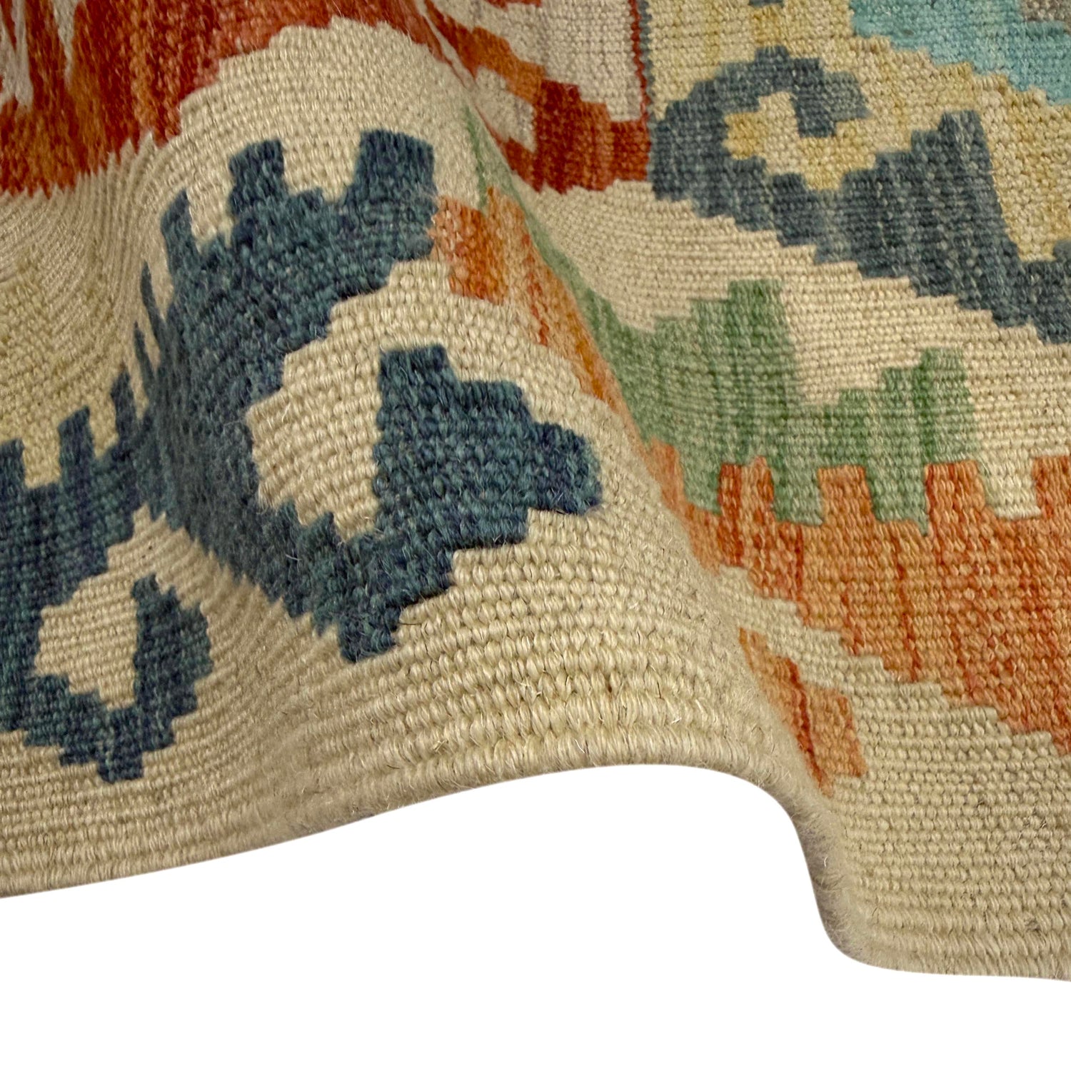 Vegetable Kilim Runner 2' 7" x 9' 7" (ft) - No. R38733