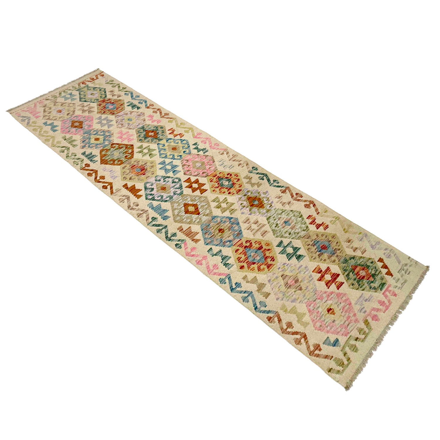 Vegetable Kilim Runner 2' 7" x 9' 4" (ft) - No. R38735
