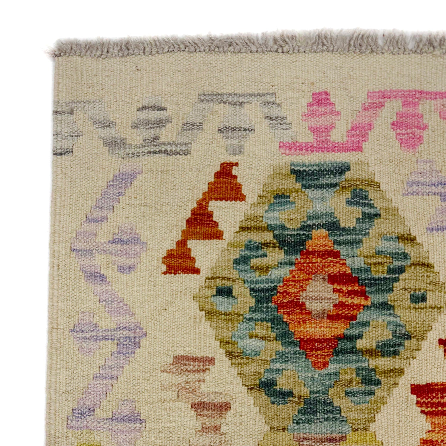 Vegetable Kilim Runner 2' 7" x 9' 4" (ft) - No. R38735