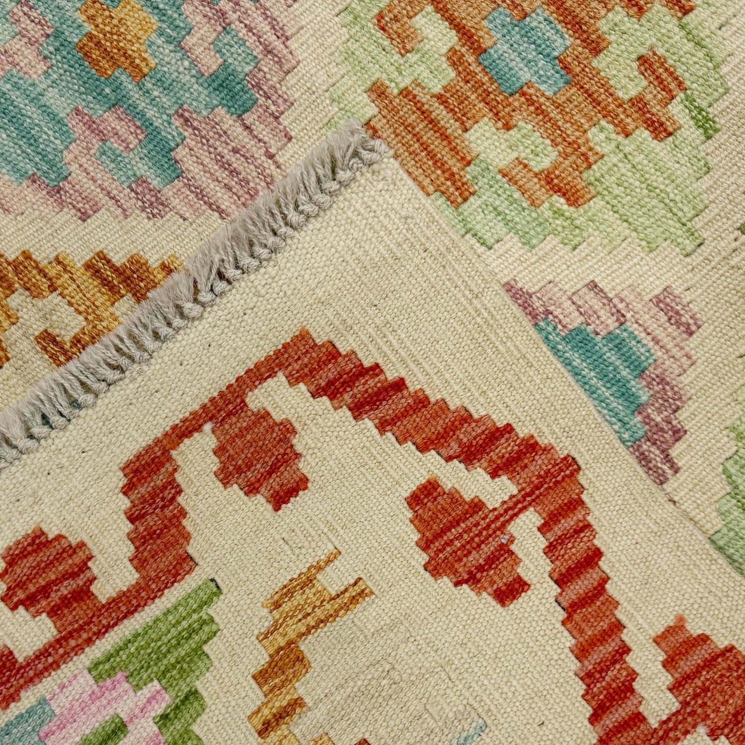 Vegetable Kelim Runner 2' 9" x 9' 6" (ft) - No. R38736