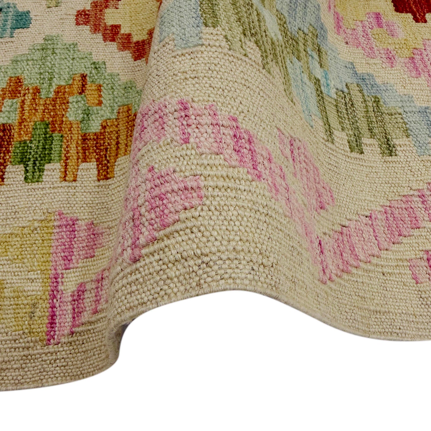 Vegetable Kelim Runner 2' 9" x 9' 6" (ft) - No. R38736
